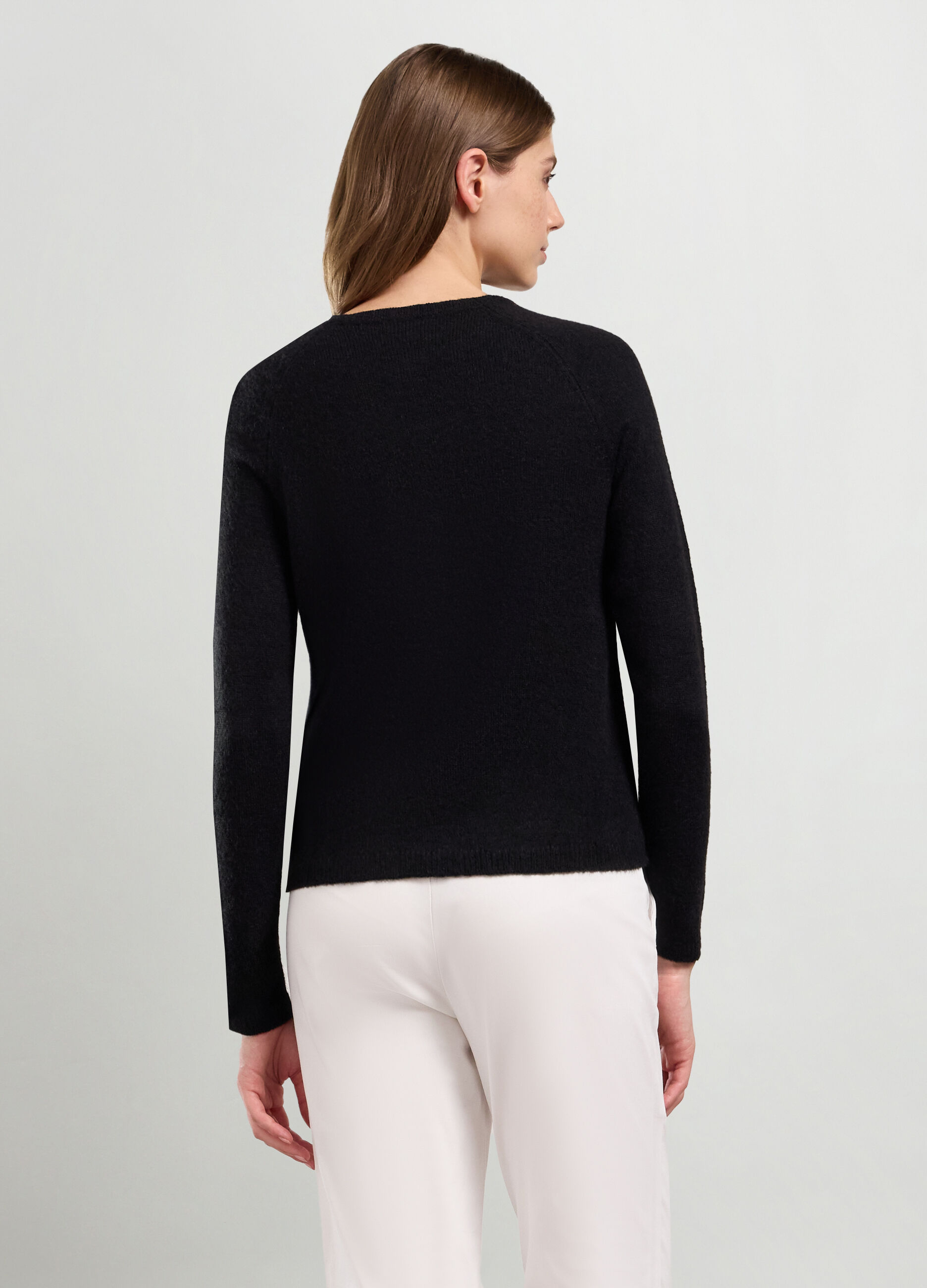 Cardigan in misto lana di alpaca donna_1