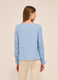 Blusa con collo drappeggiato donna_1