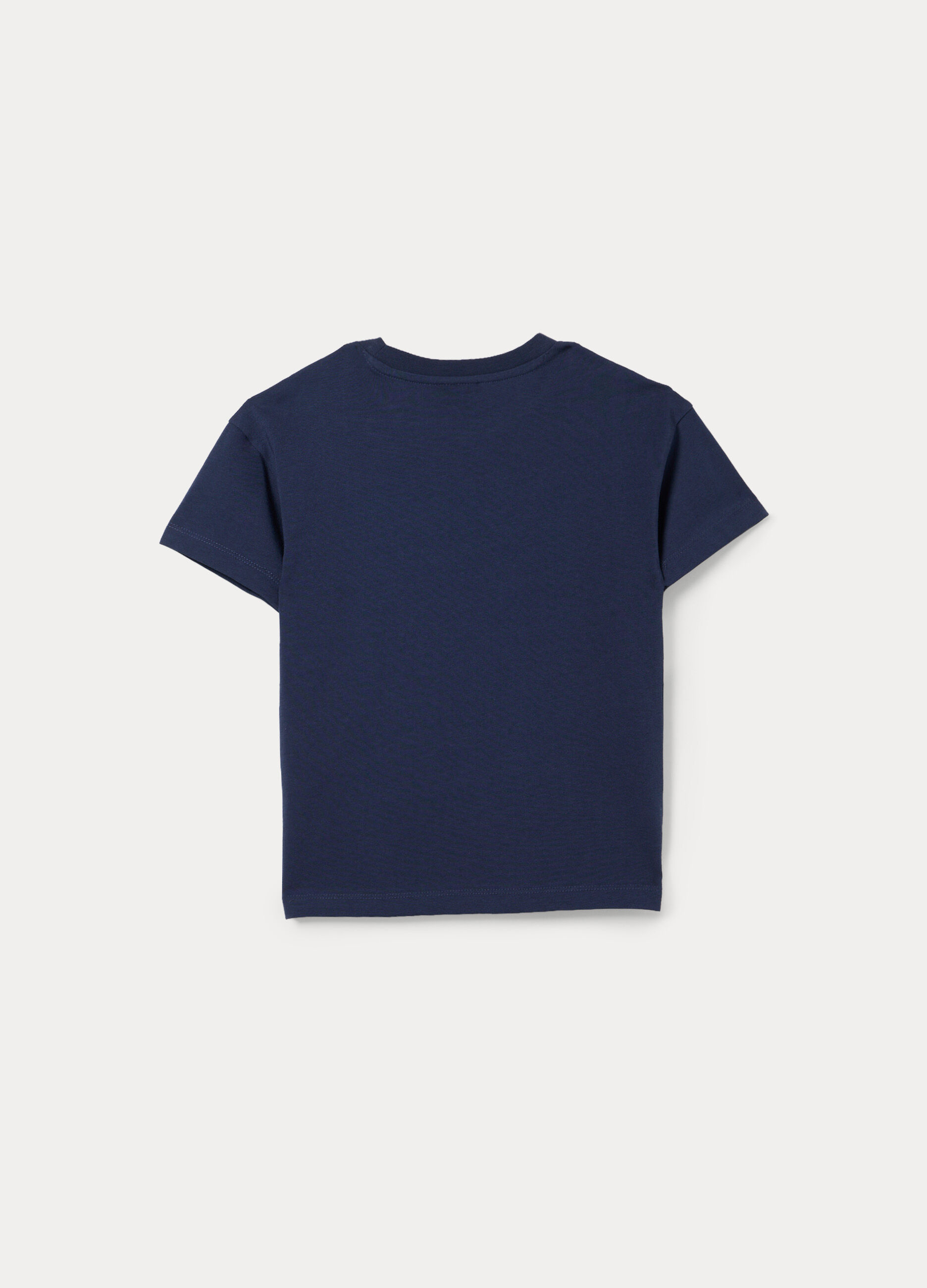 T-shirt girocollo in jersey di puro cotone bambino_2
