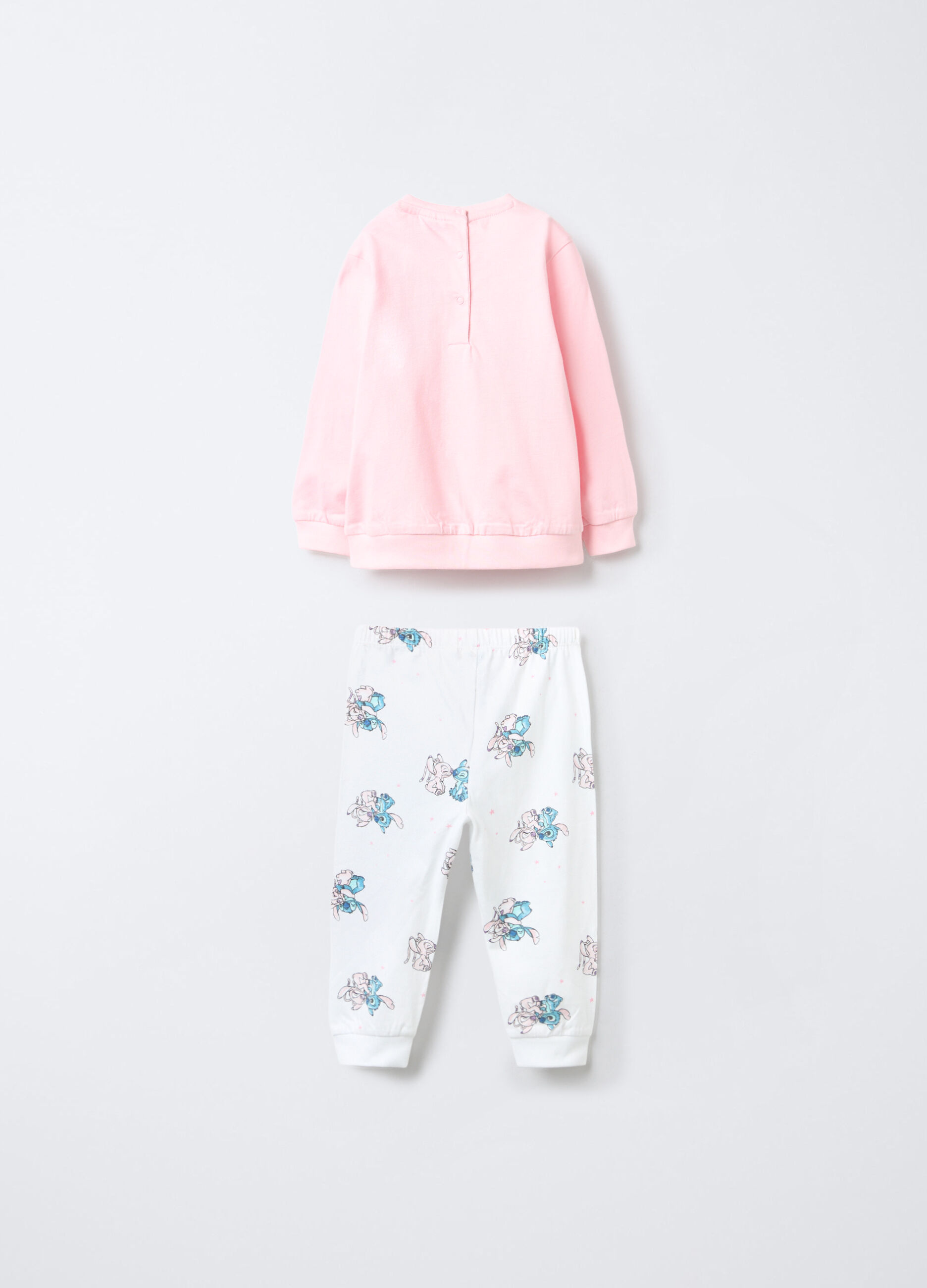 Set pigiama lungo Disney in jersey di puro cotone _1