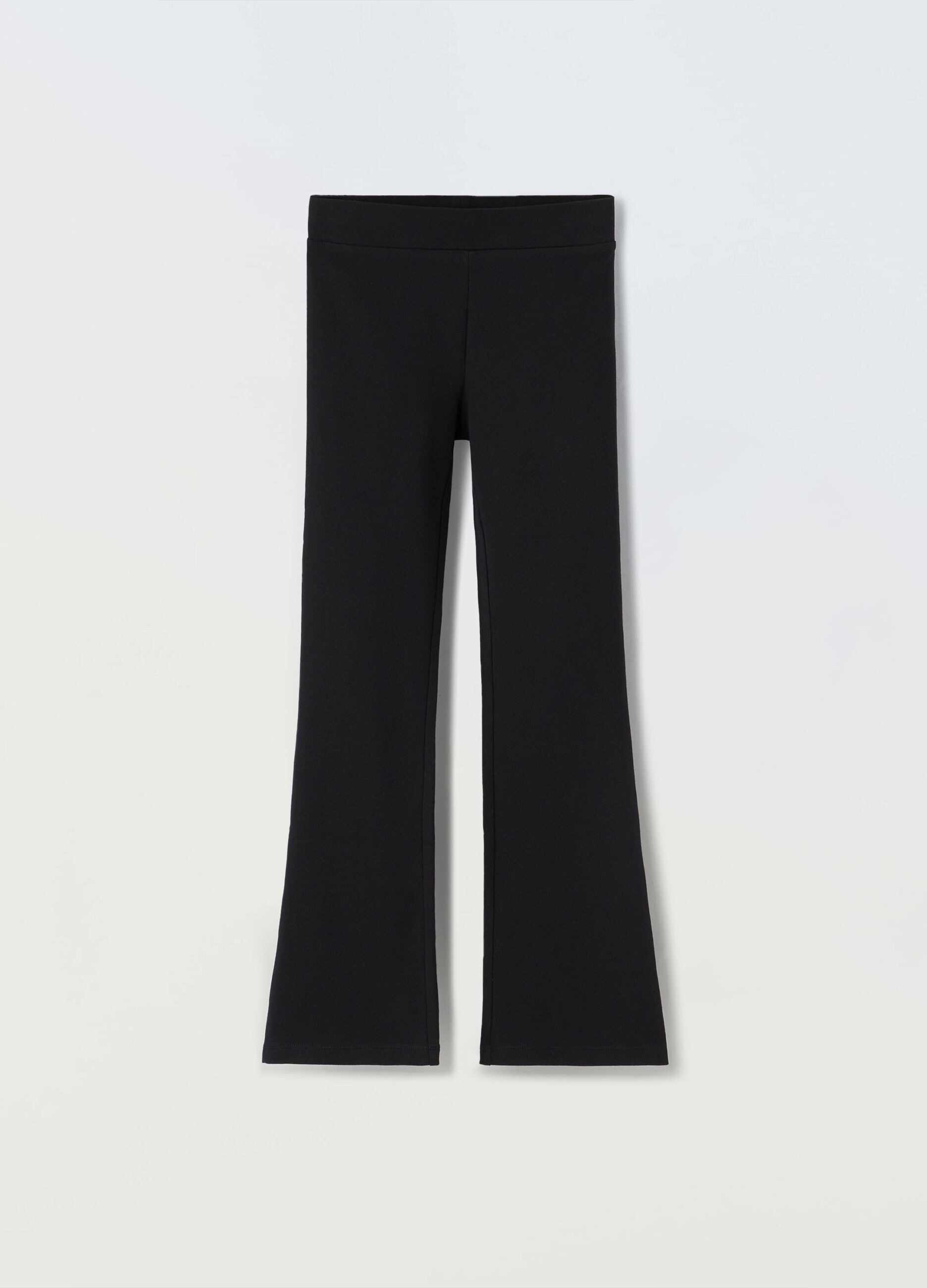 Leggings flare fit in cotone stretch ragazza_0