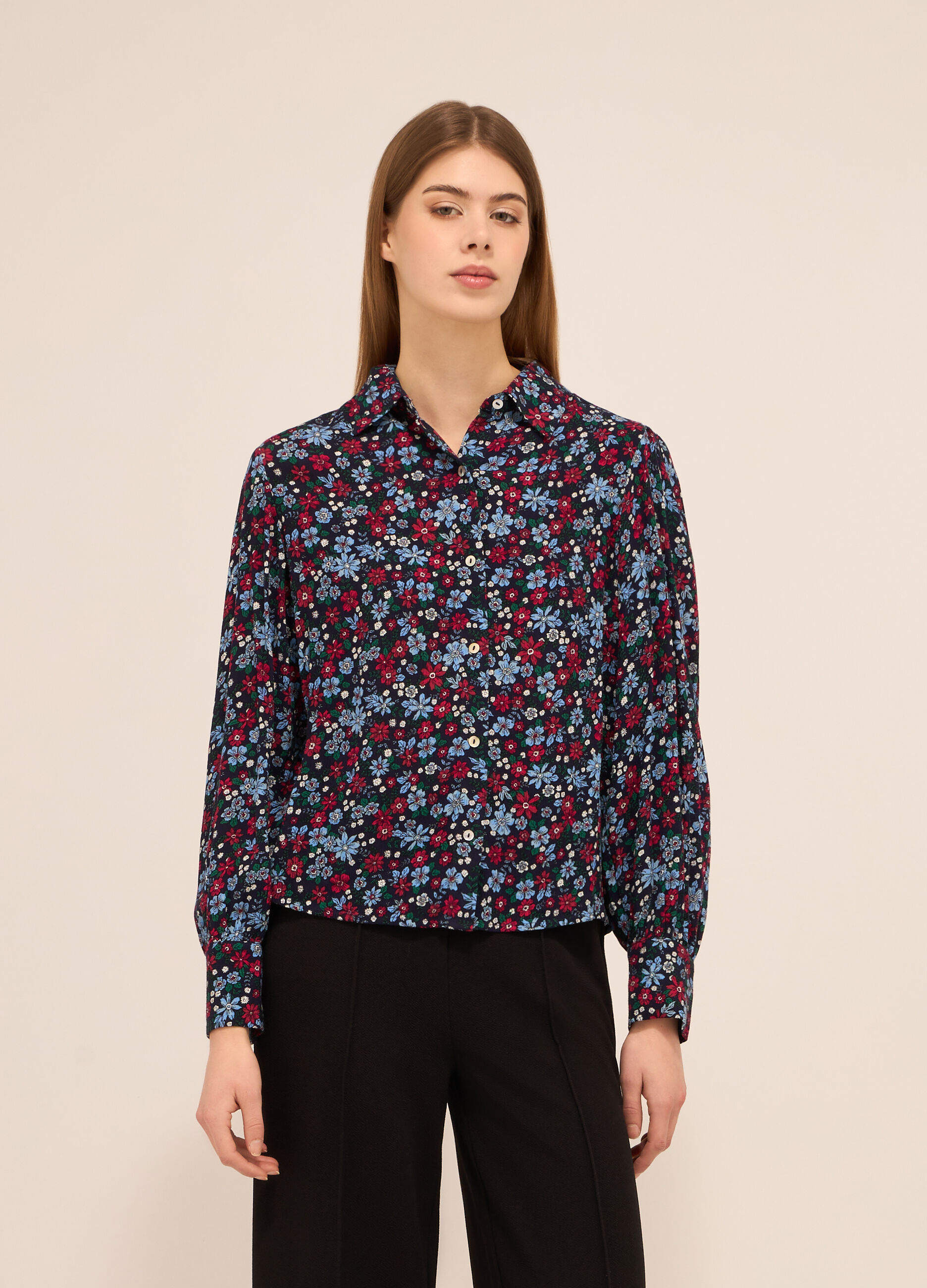 Camicia in pura viscosa donna_0