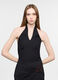 Top fitted misto lino donna_0