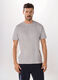 T-shirt girocollo slim fit in cotone uomo_0