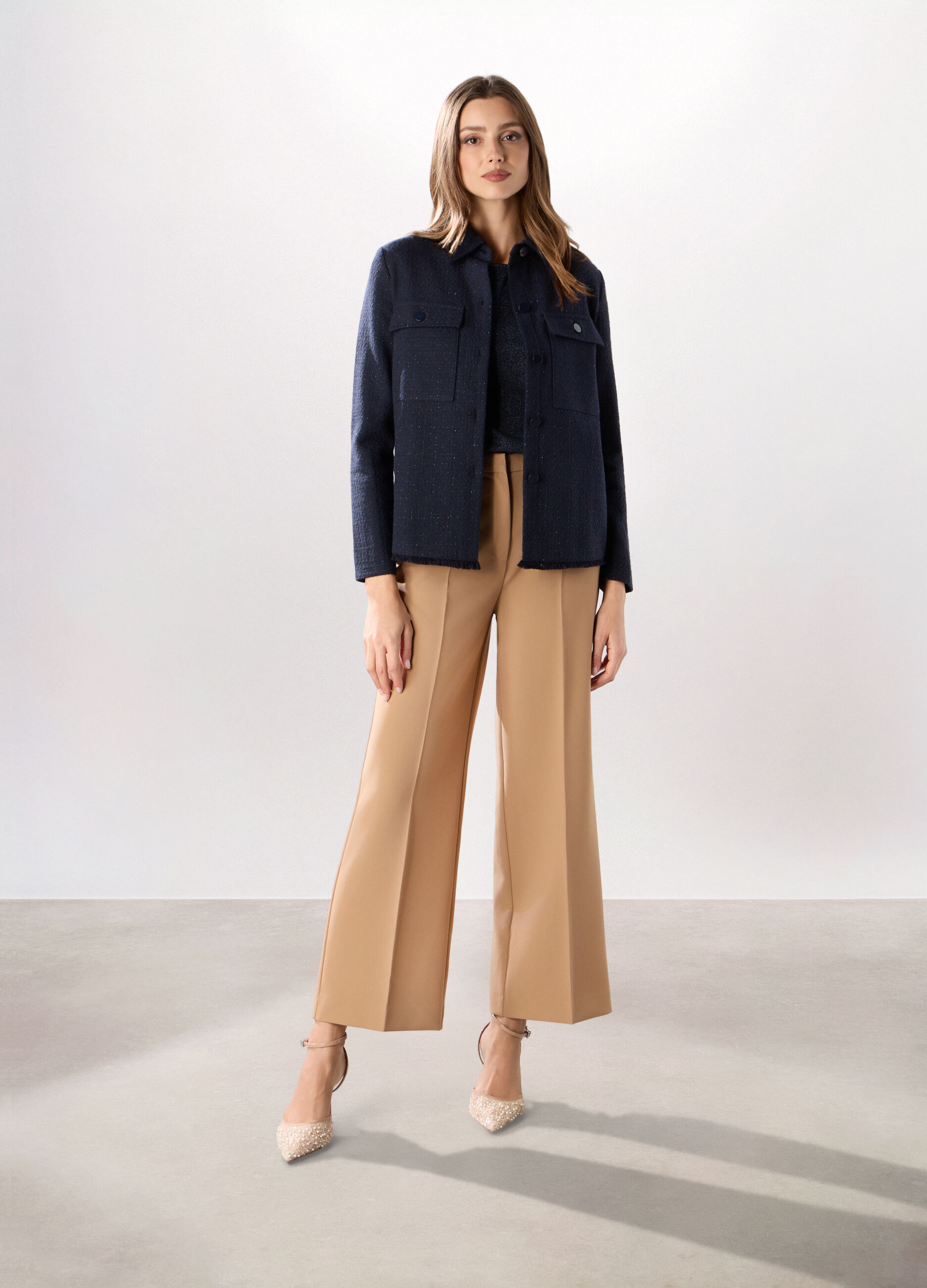 Giacca misto lana donna_0
