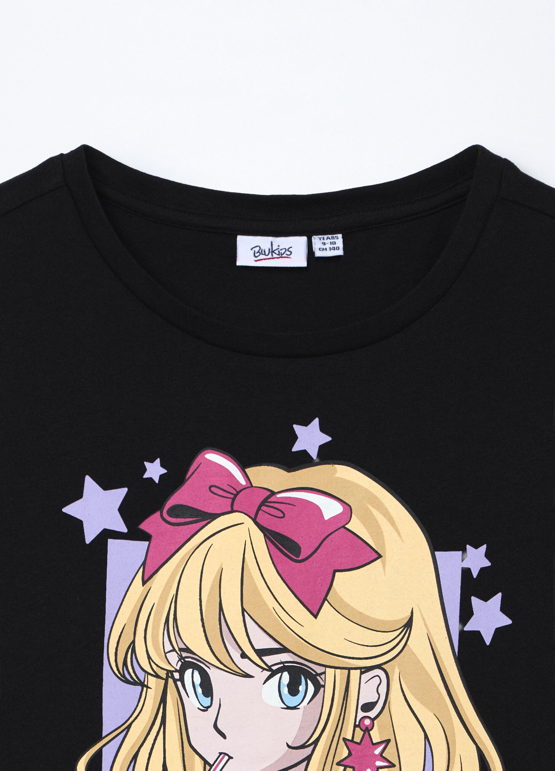 T-shirt in jersey di puro cotone ragazza_2