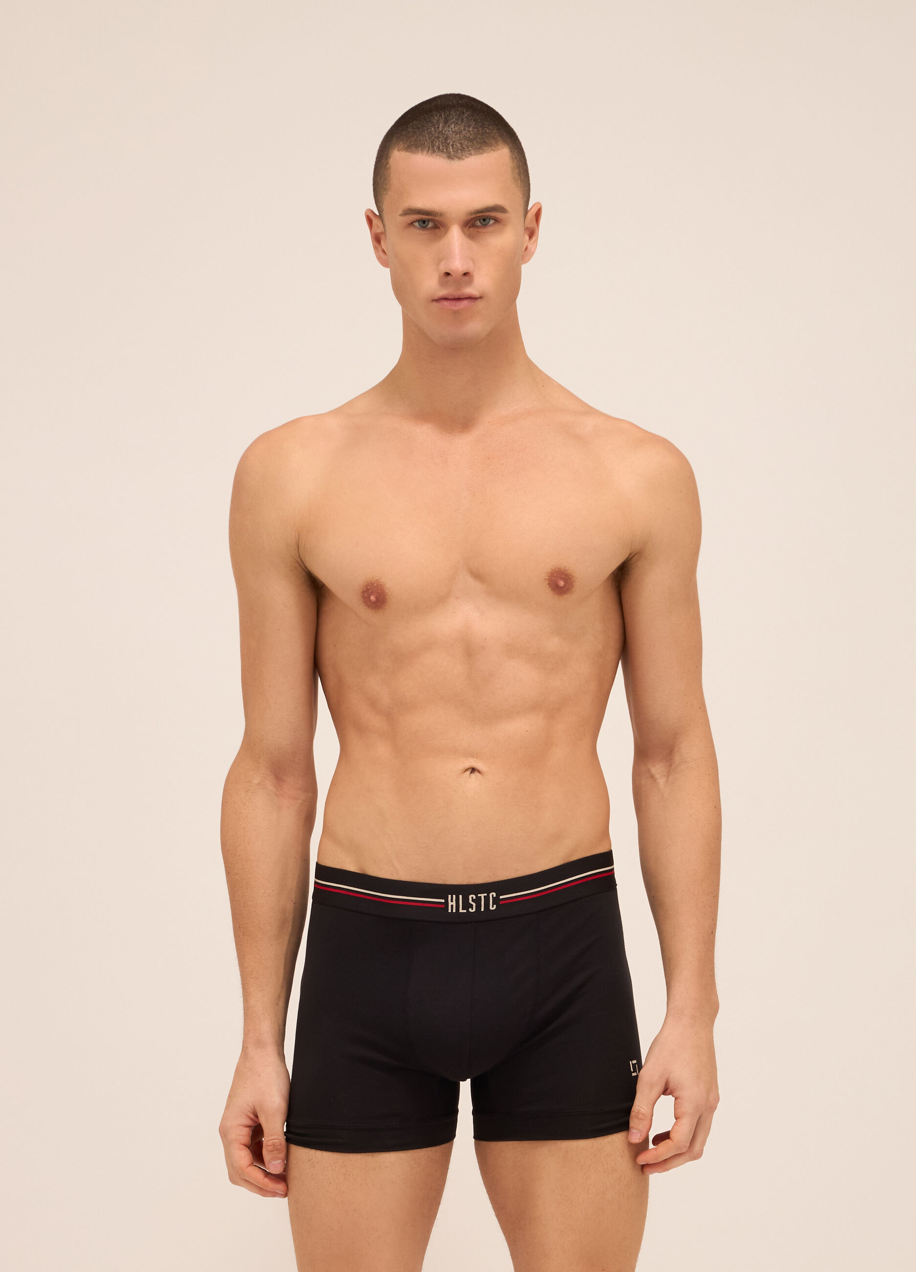 Boxer in tessuto stretch uomo_0