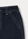 Pantaloni in denim misto cotone bimbo_2