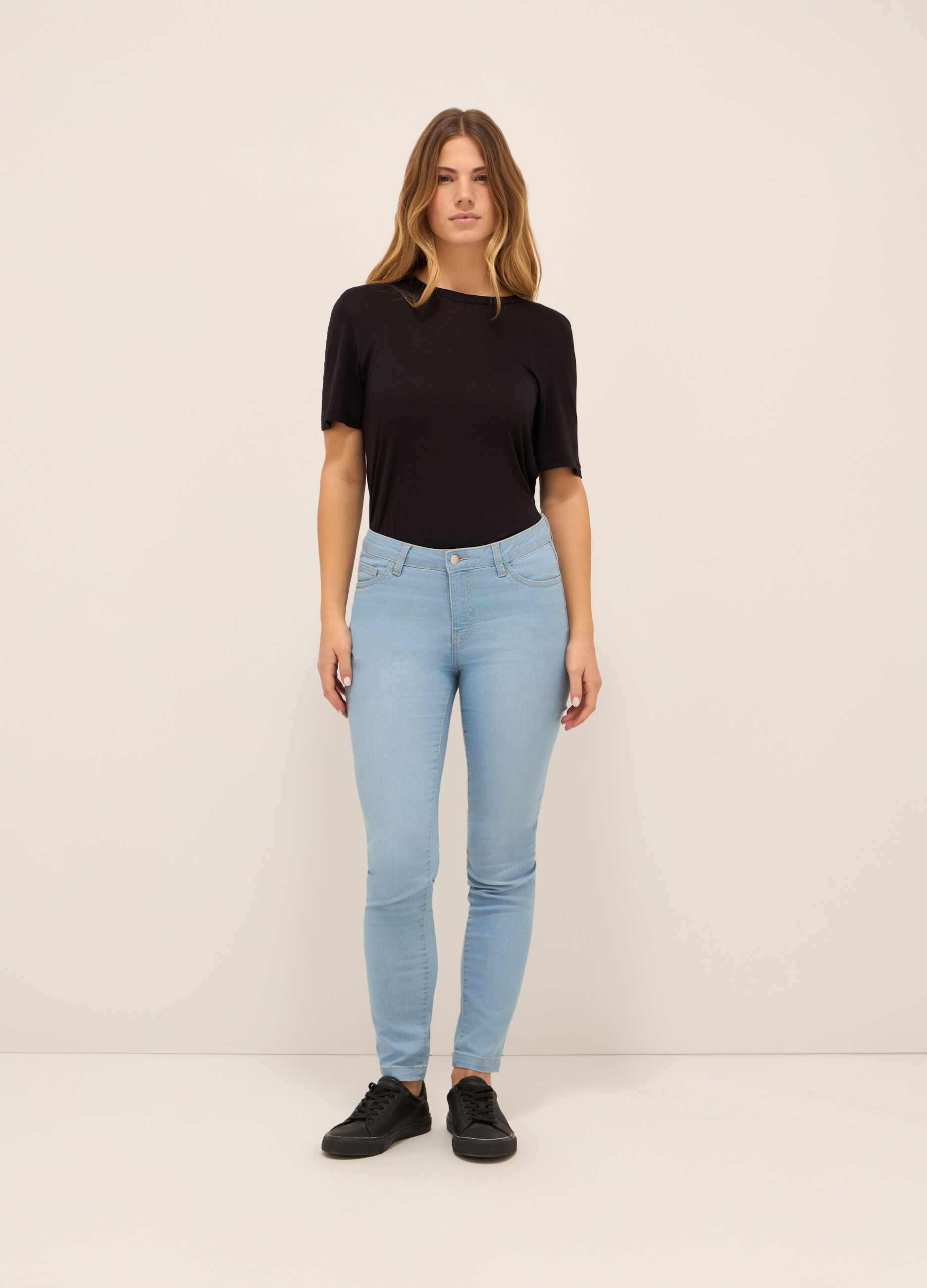 Treggings stretch denim donna_0