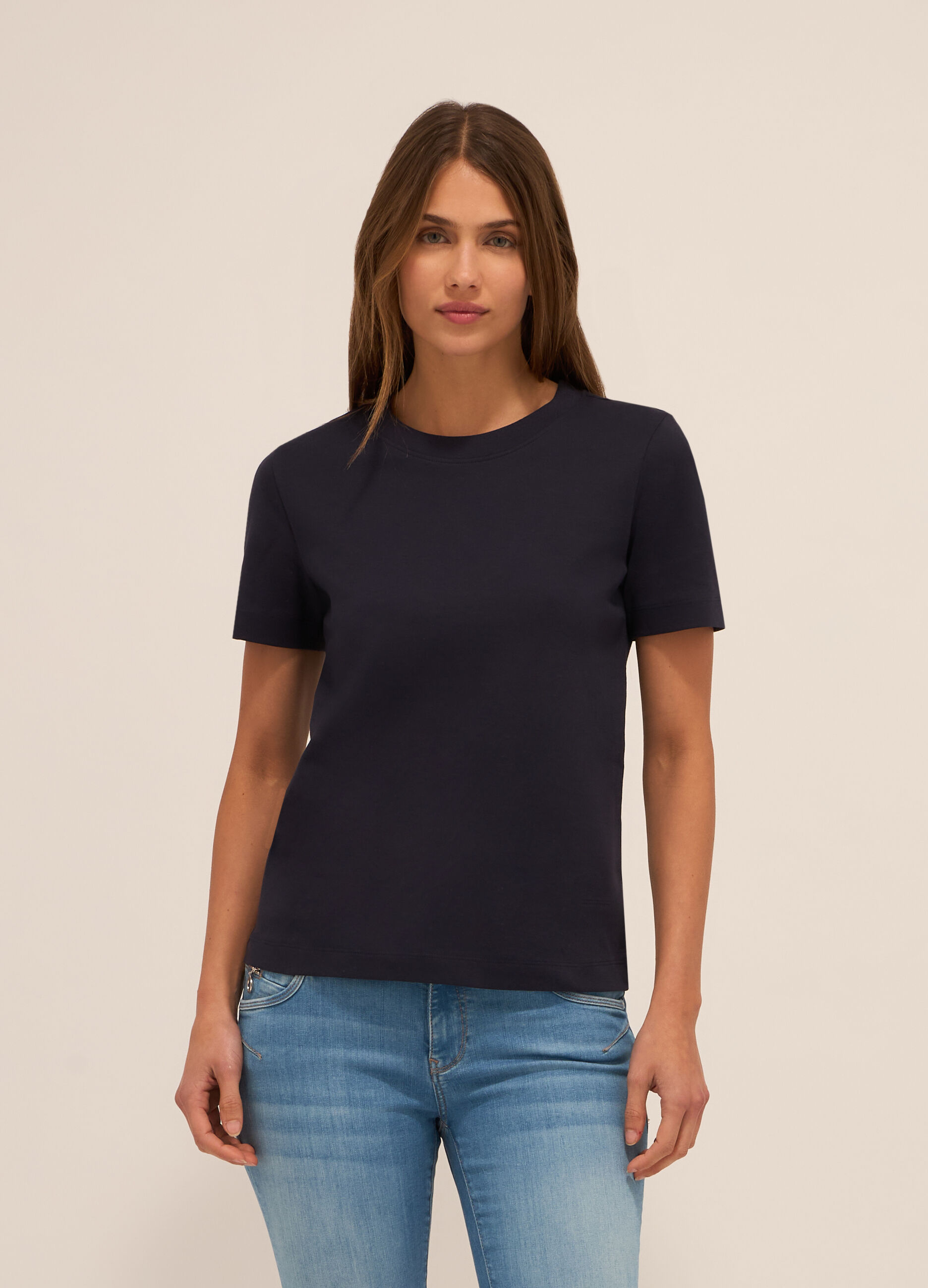 T-shirt in puro cotone organico donna_0