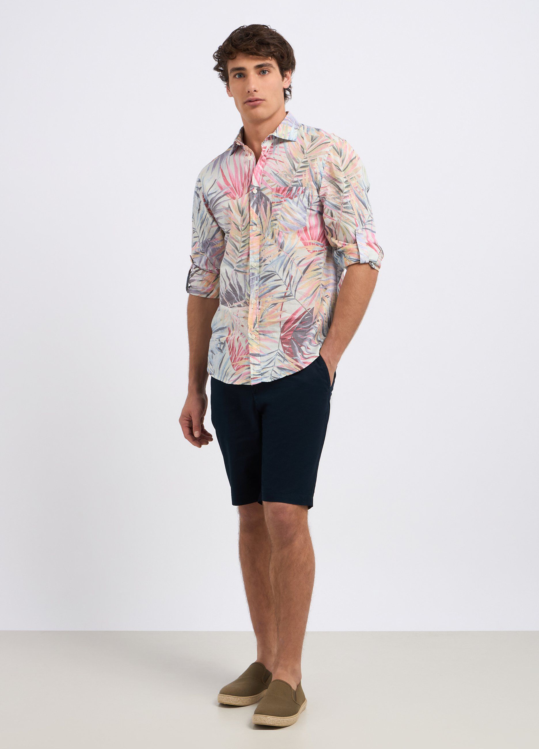 Camicia stampa rossetti clearance
