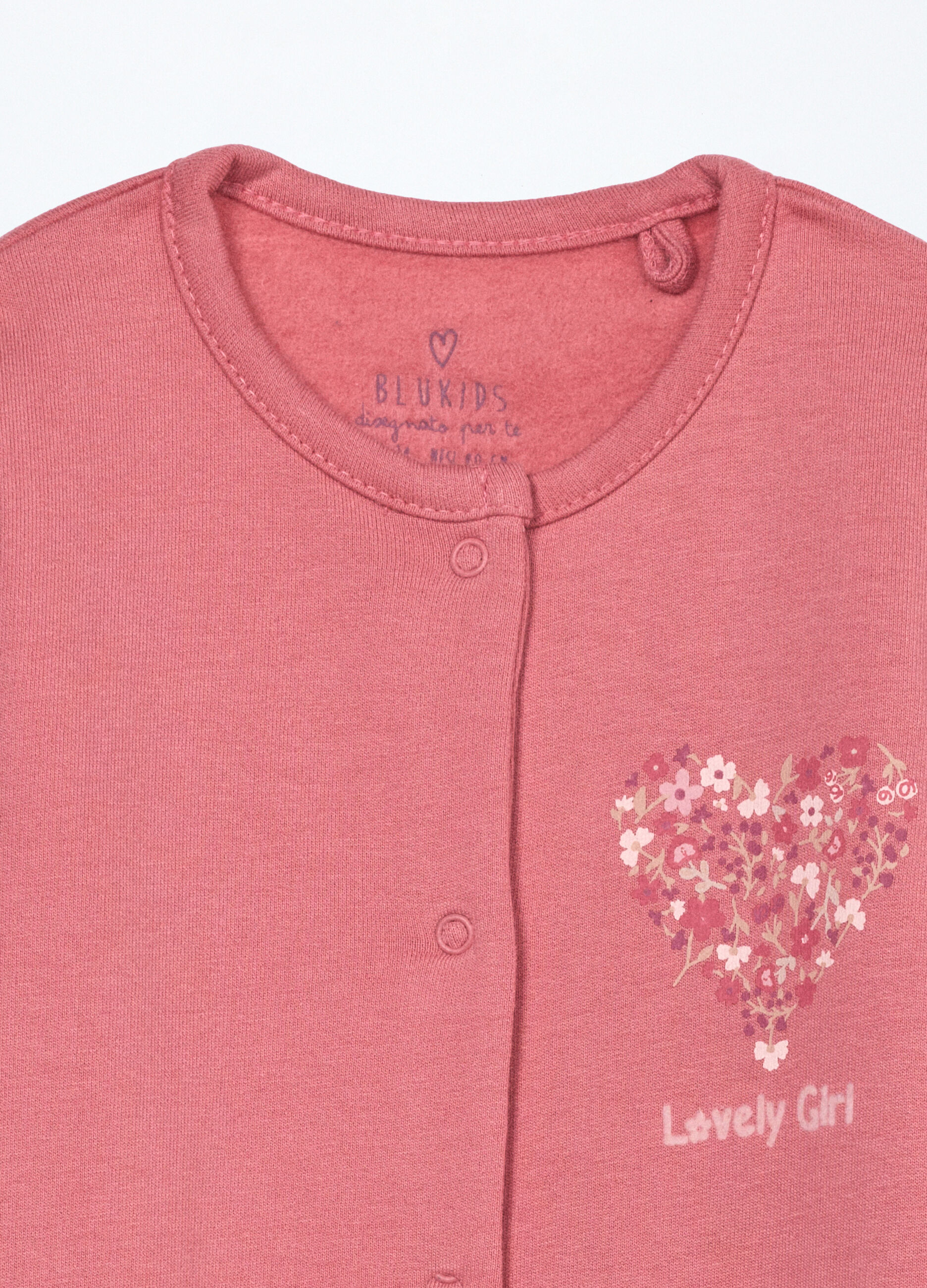 Pack 2 tutine pigiama in puro cotone fleece neonata_2