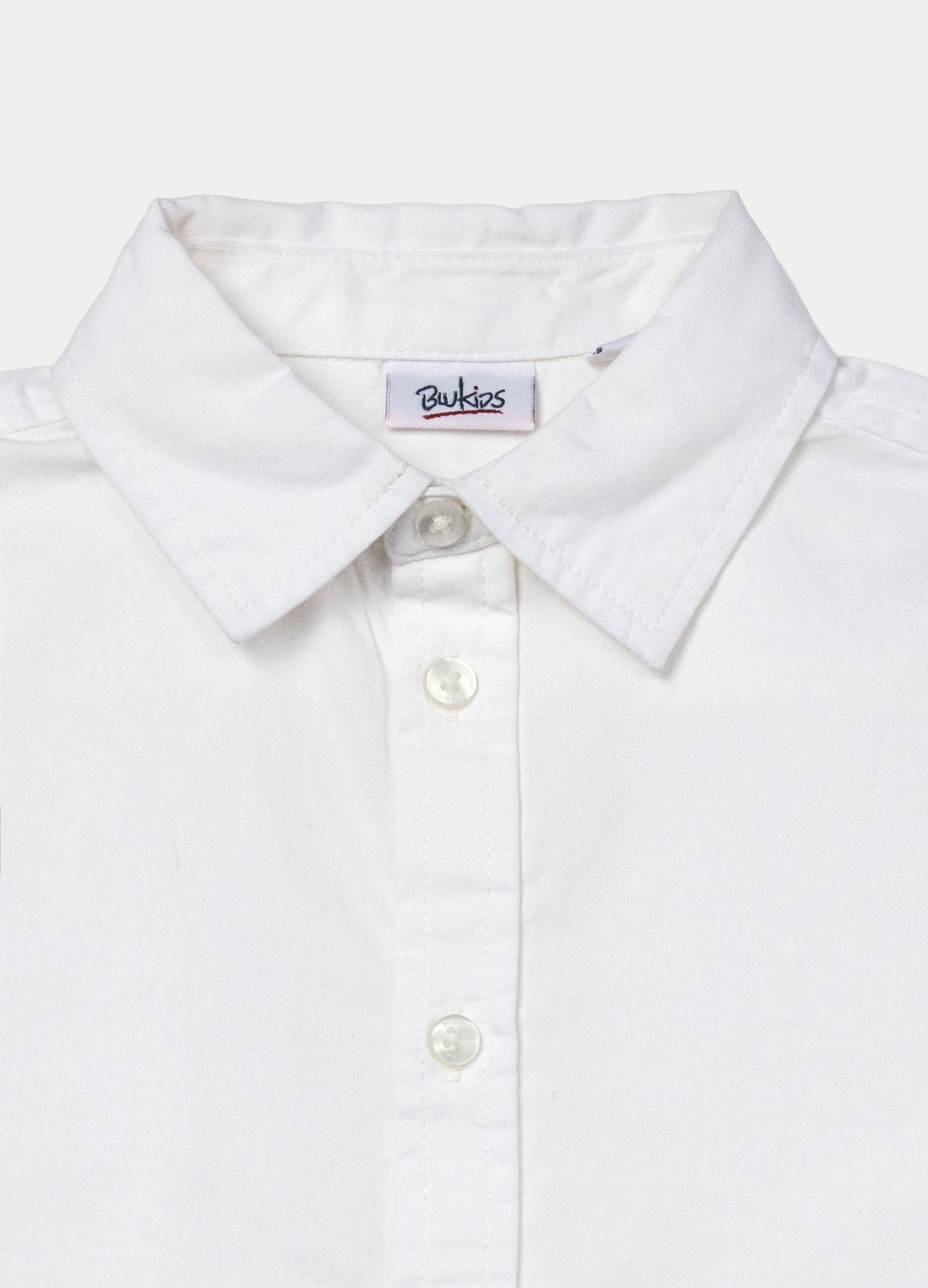 Camicia in twill di puro cotone bambino_2