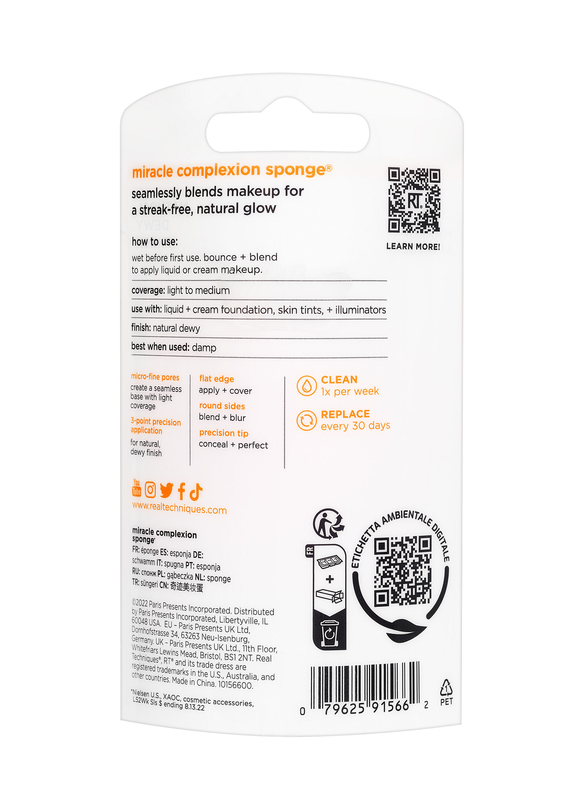 Spugnetta Viso (Liquidi e Creme)