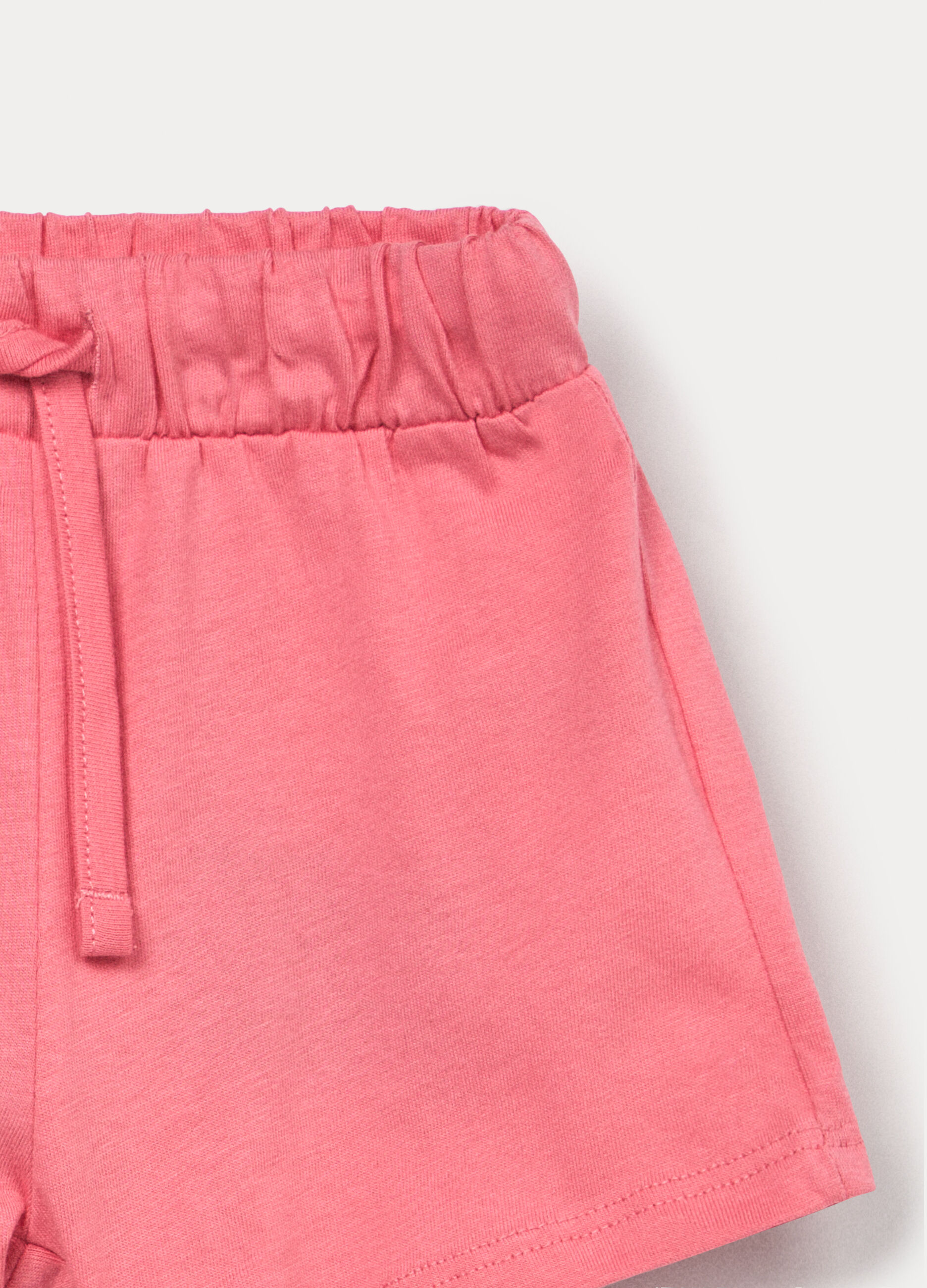 Shorts in jersey di puro cotone bimba_2