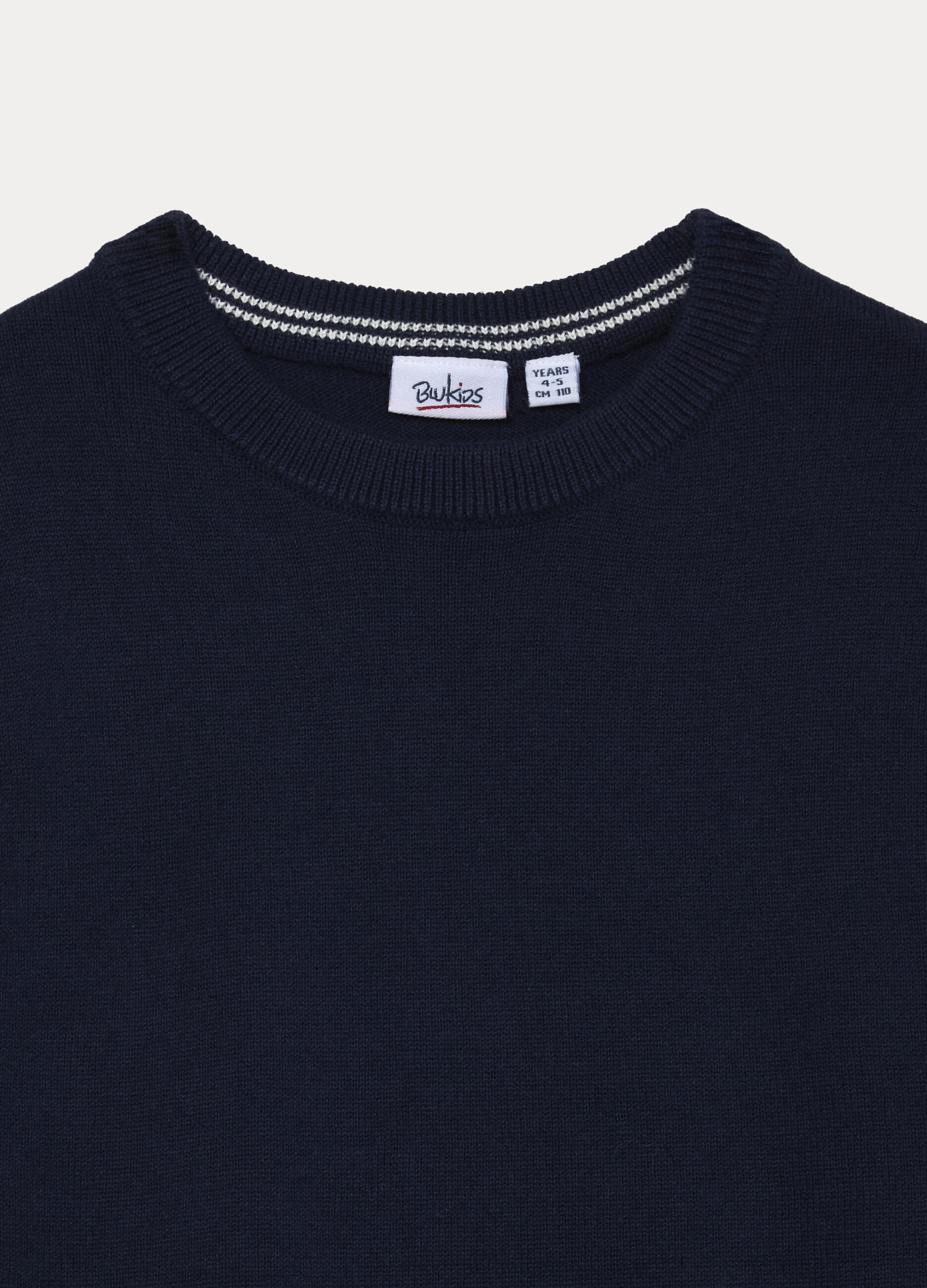 Gilet tricot in puro cotone bambino_2