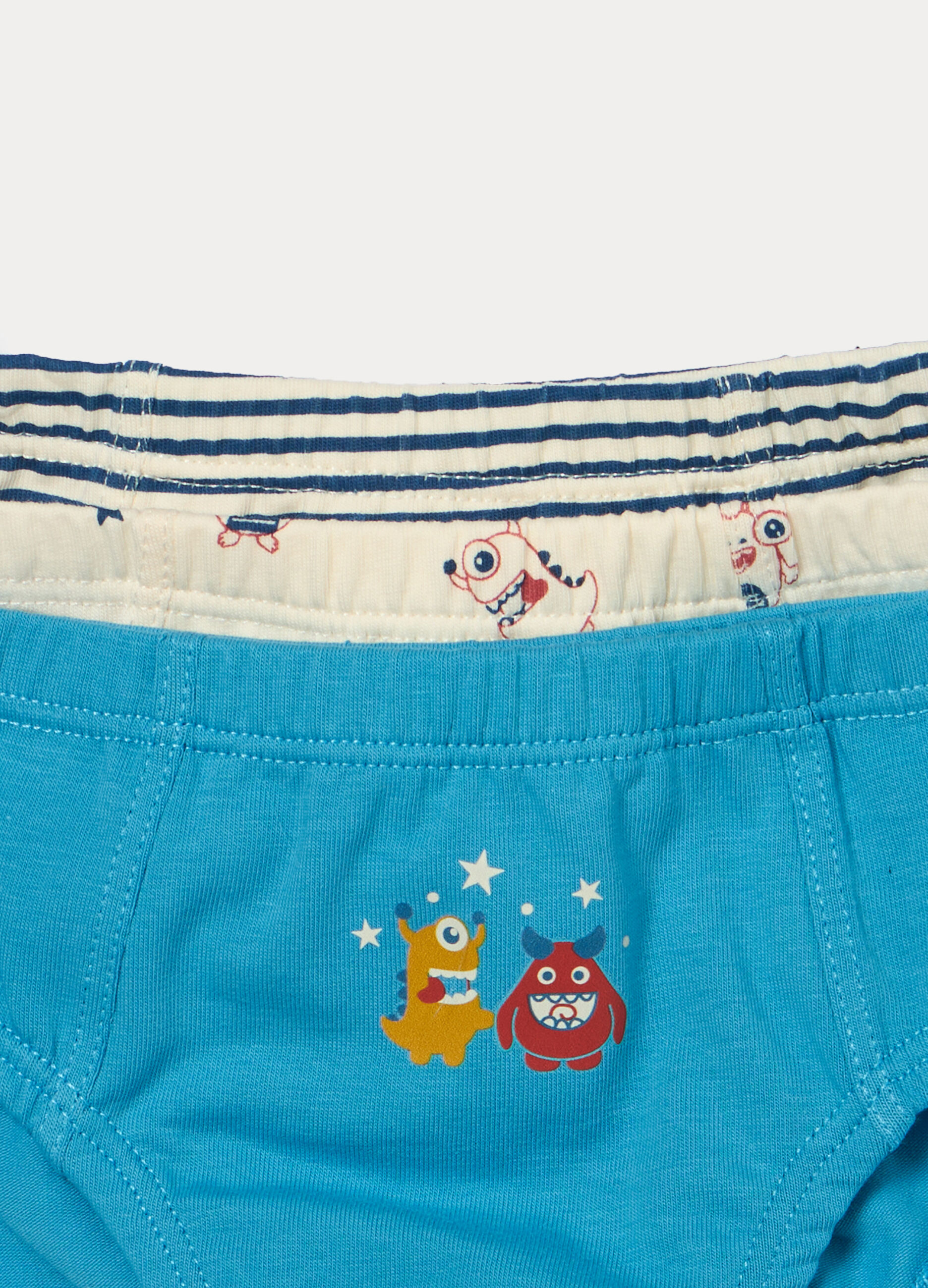 Pack 3 slip in jersey di cotone stretch _3