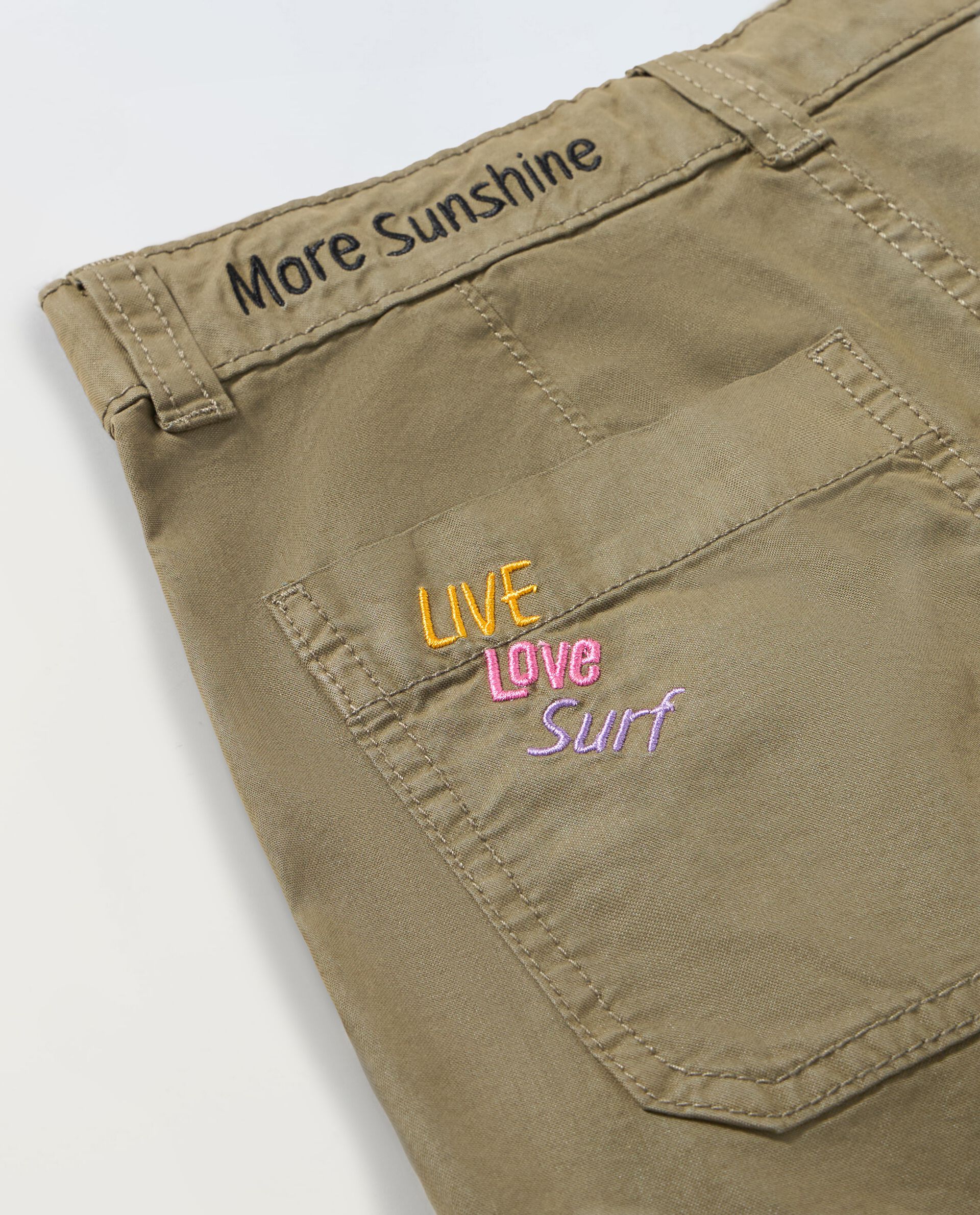 Shorts in misto cotone ragazza_1
