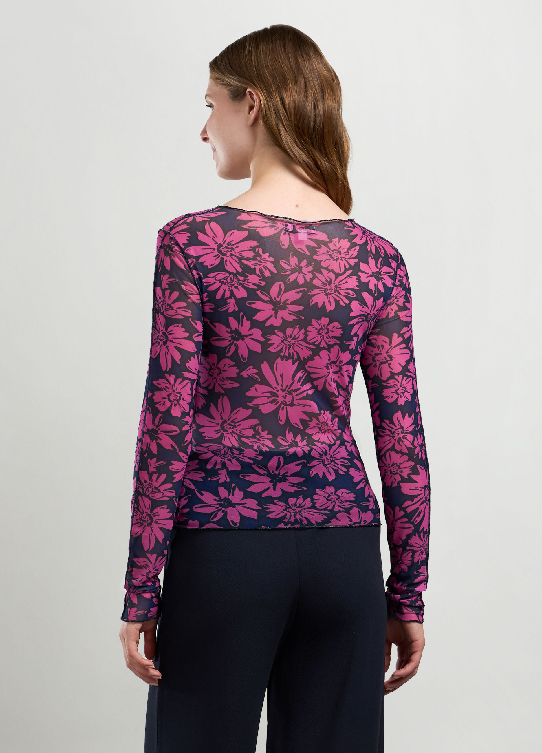 T-shirt a maniche lunghe donna_1