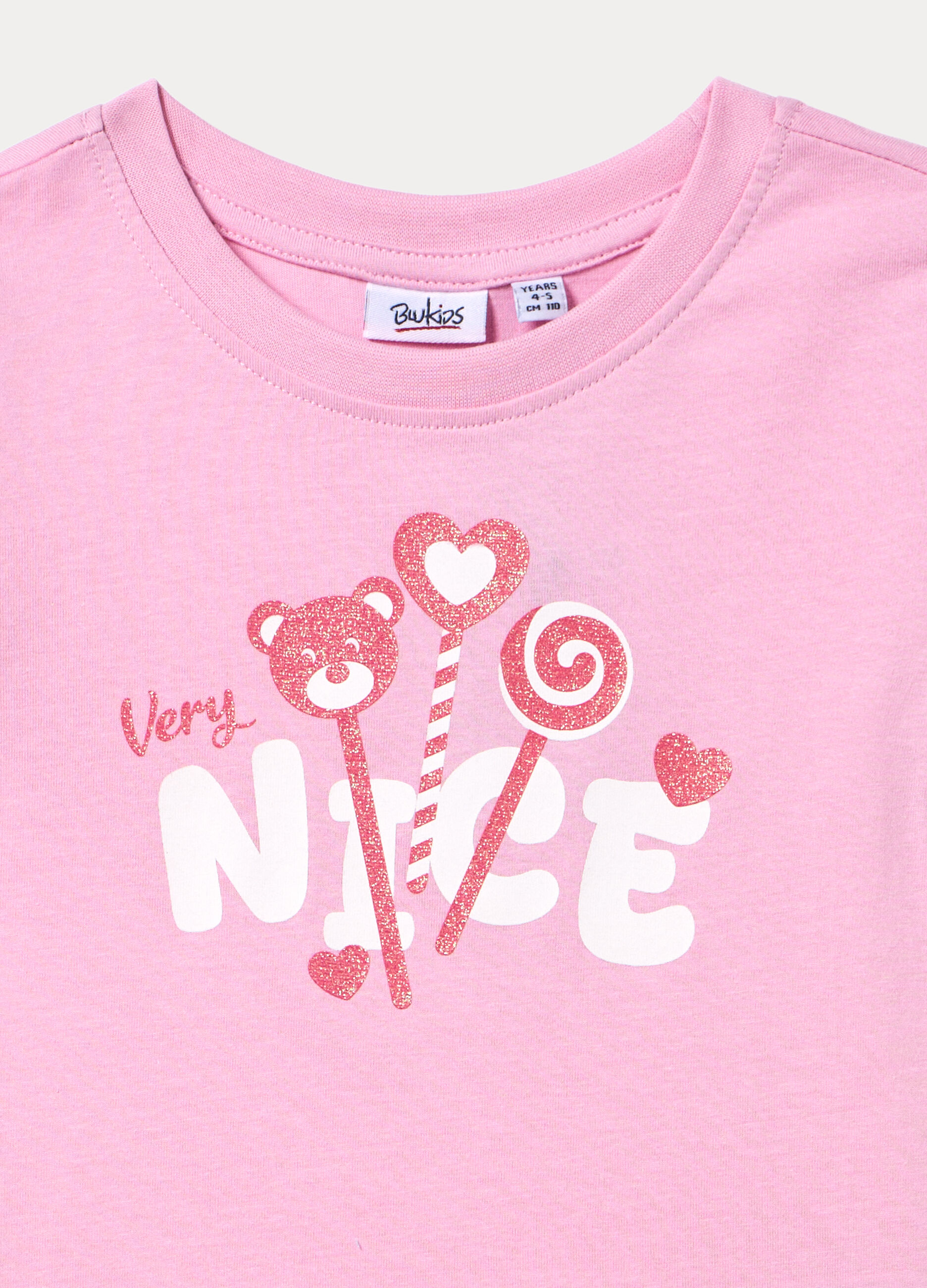 T-shirt girocollo bambina_2