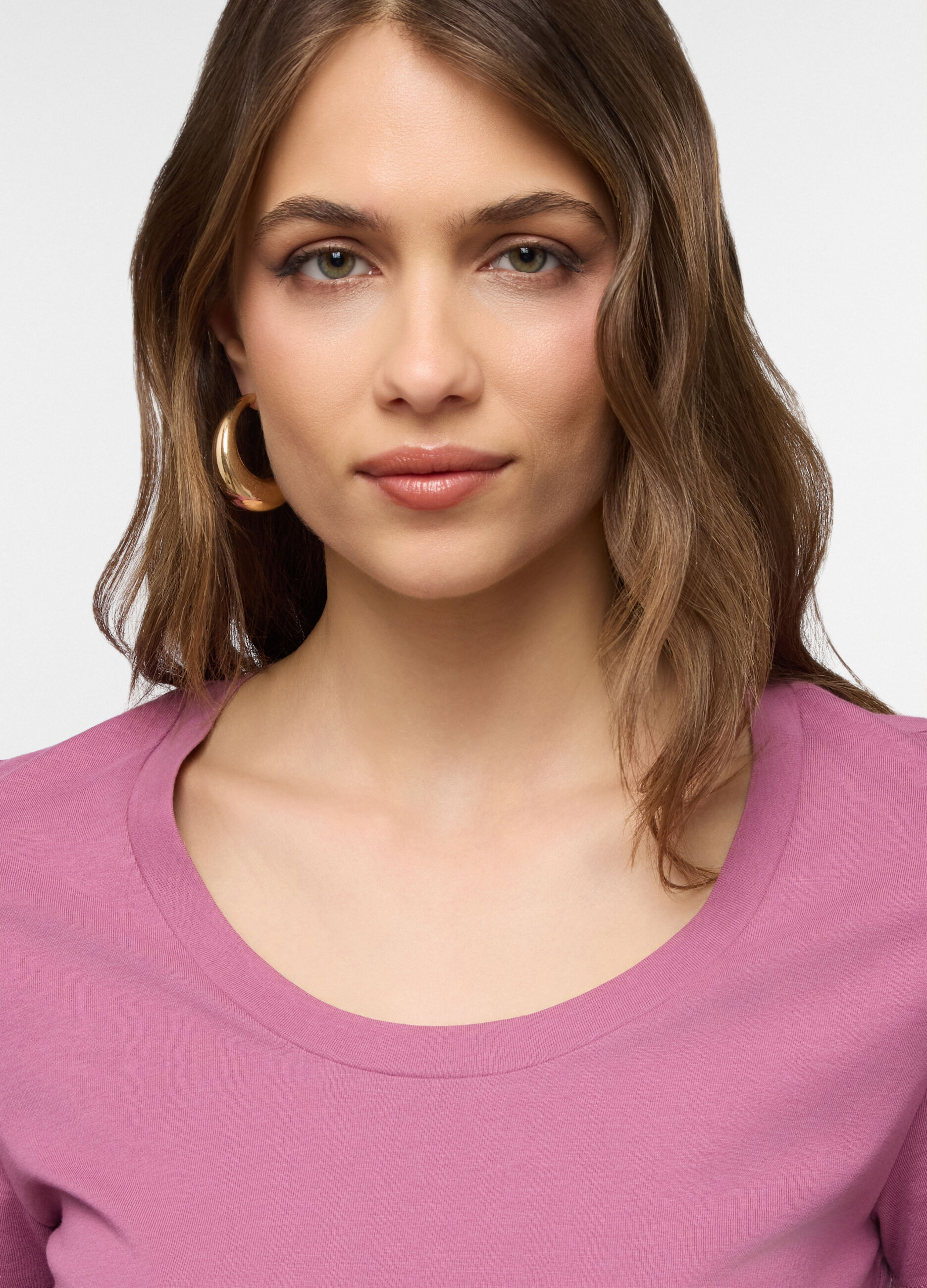 T-shirt girocollo donna_2