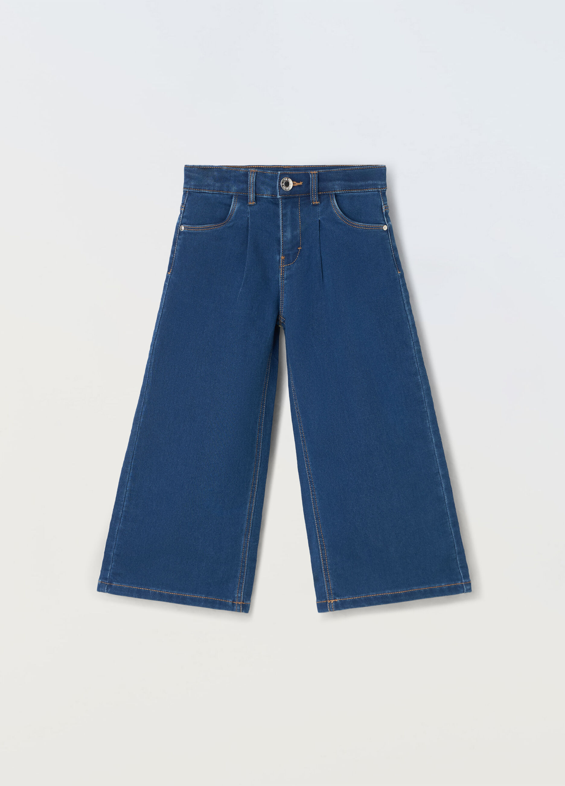 Jeans wide leg bambina_0