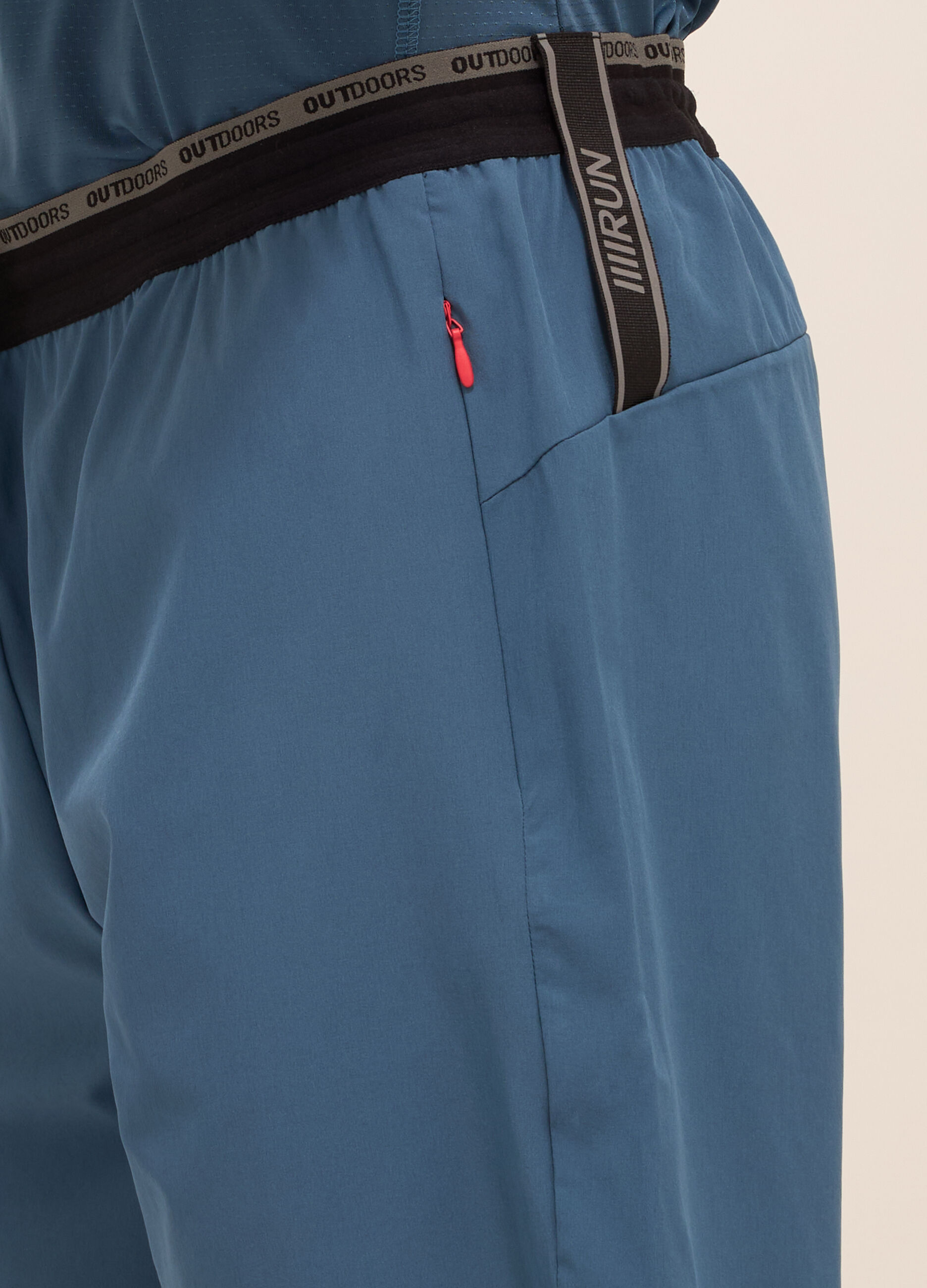 Shorts sportivi in tessuto tecnico uomo _2