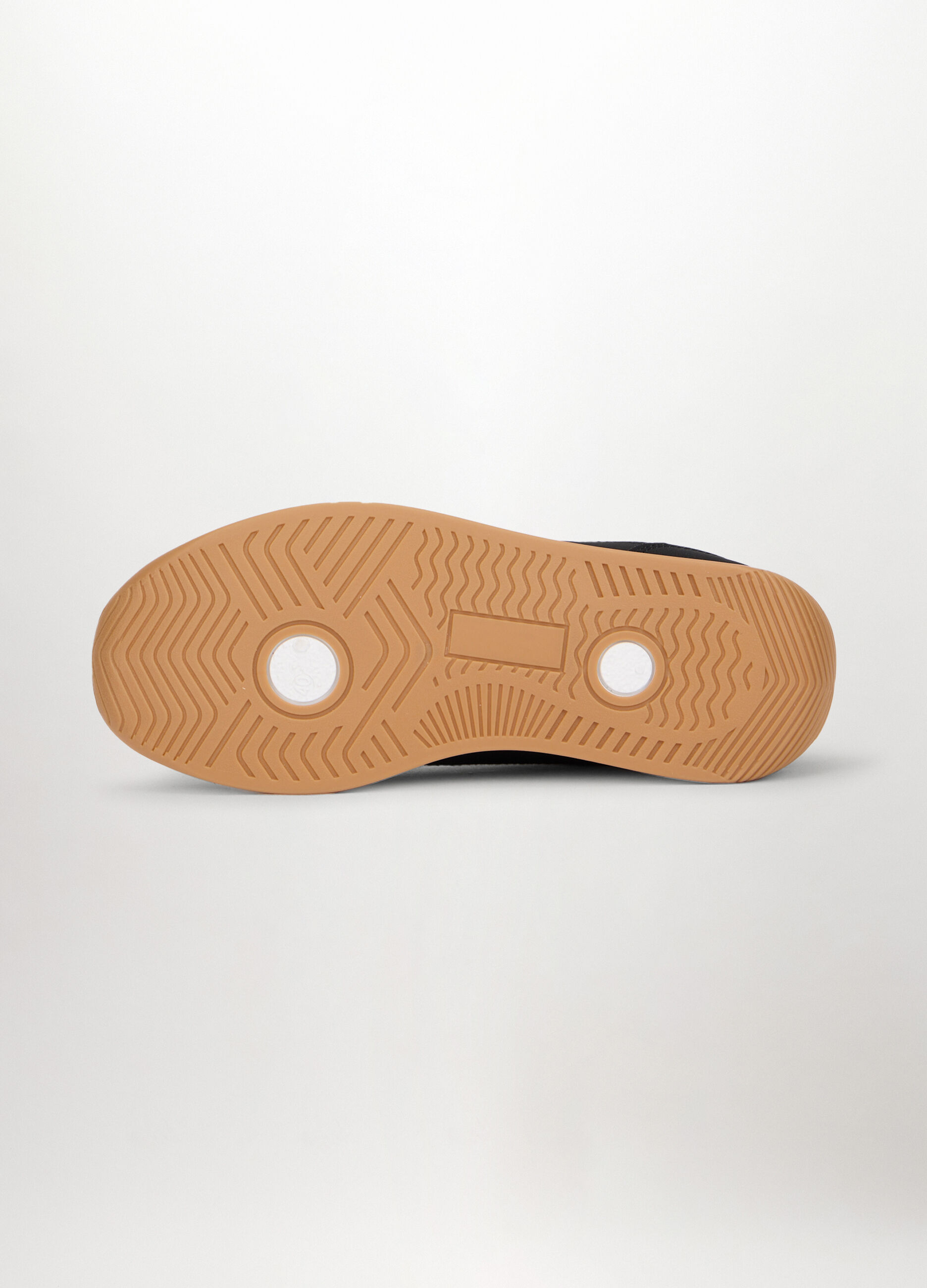 Sneakers con inserti in eco pelle donna_2