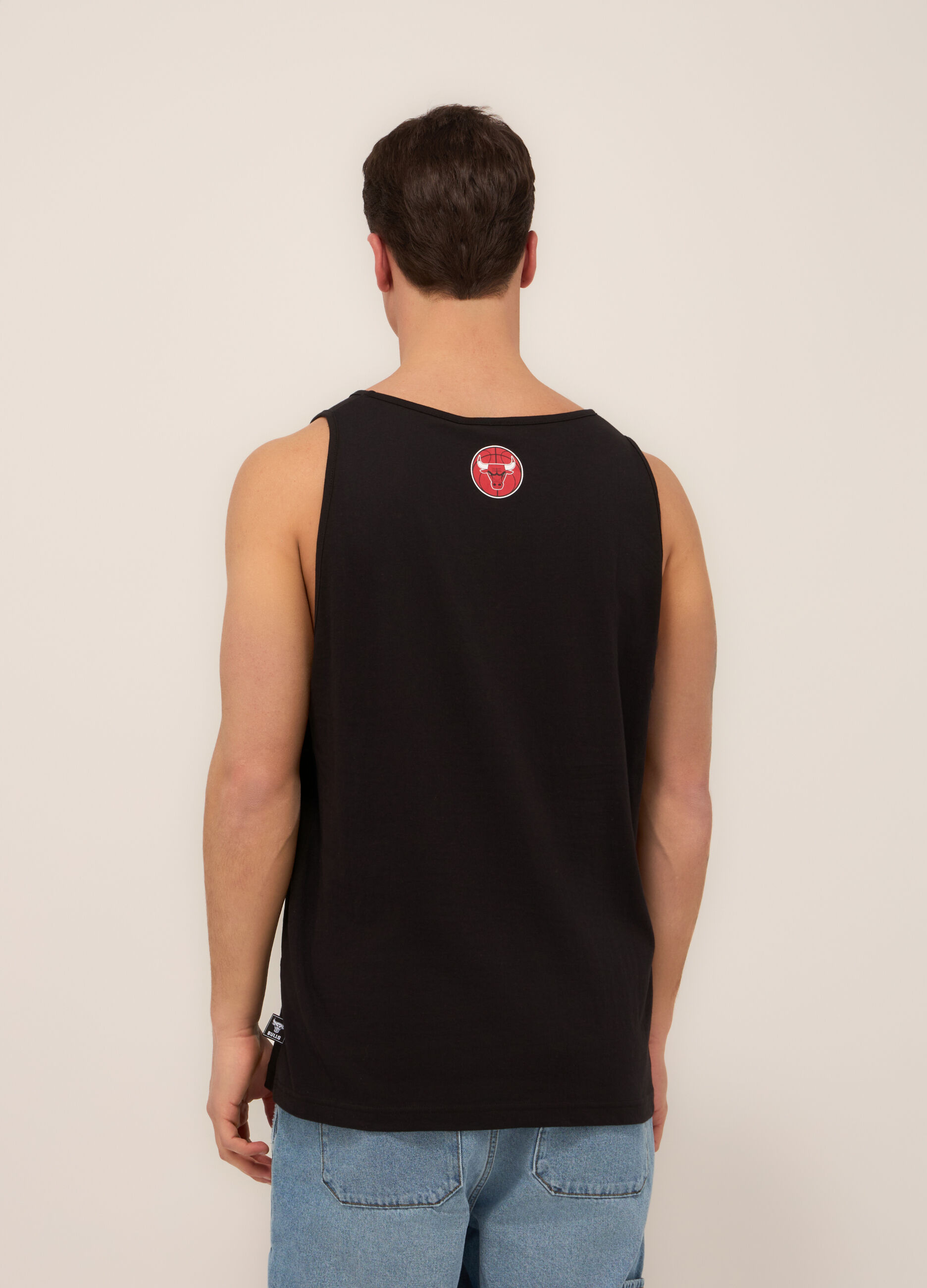 Canotta basketball in jersey uomo_1