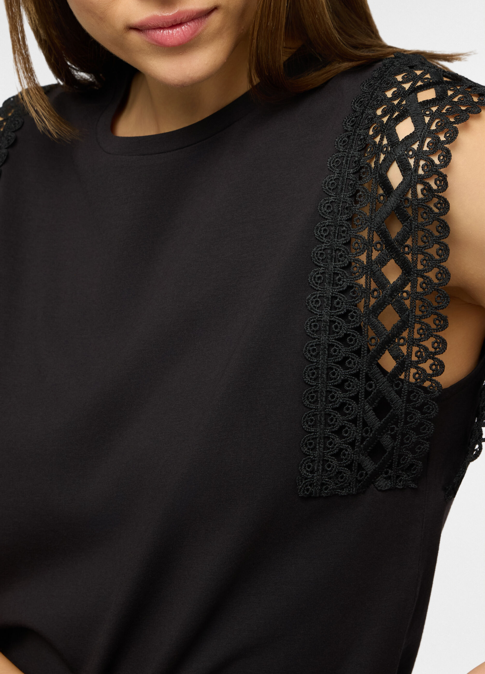 Canotta girocollo donna_2