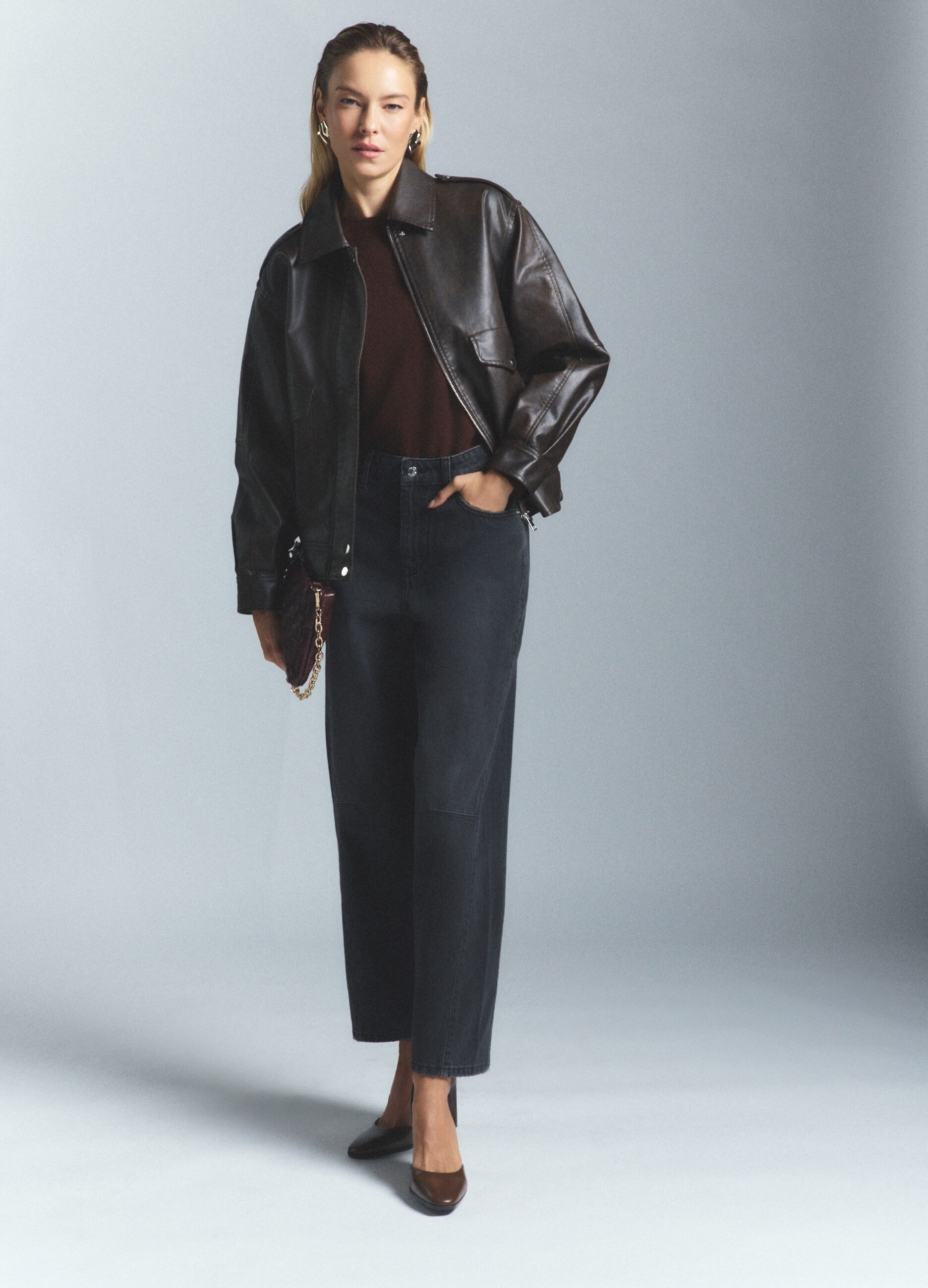 Pullover girocollo in puro cashmere donna_0