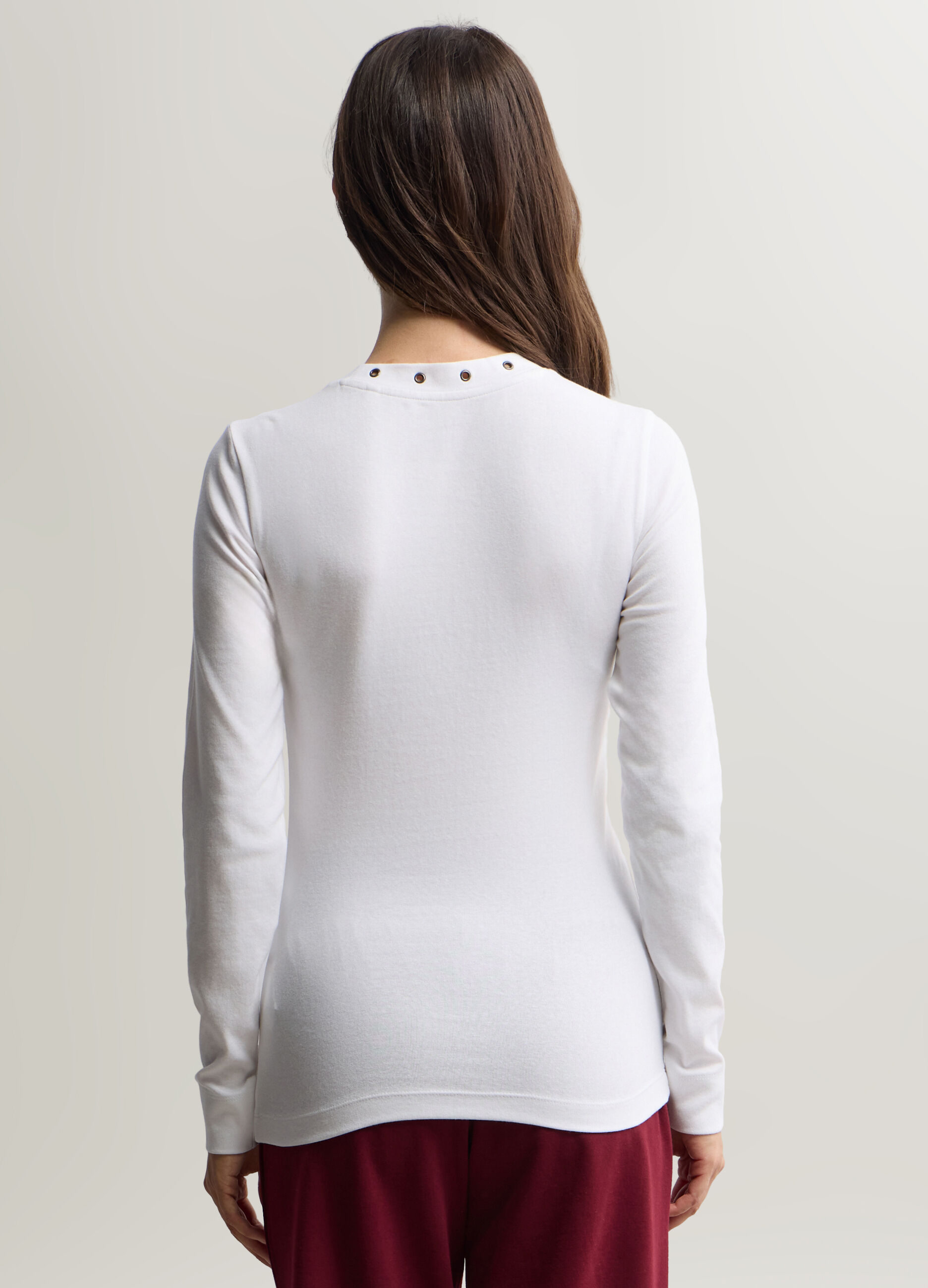 T-shirt girocollo donna_1