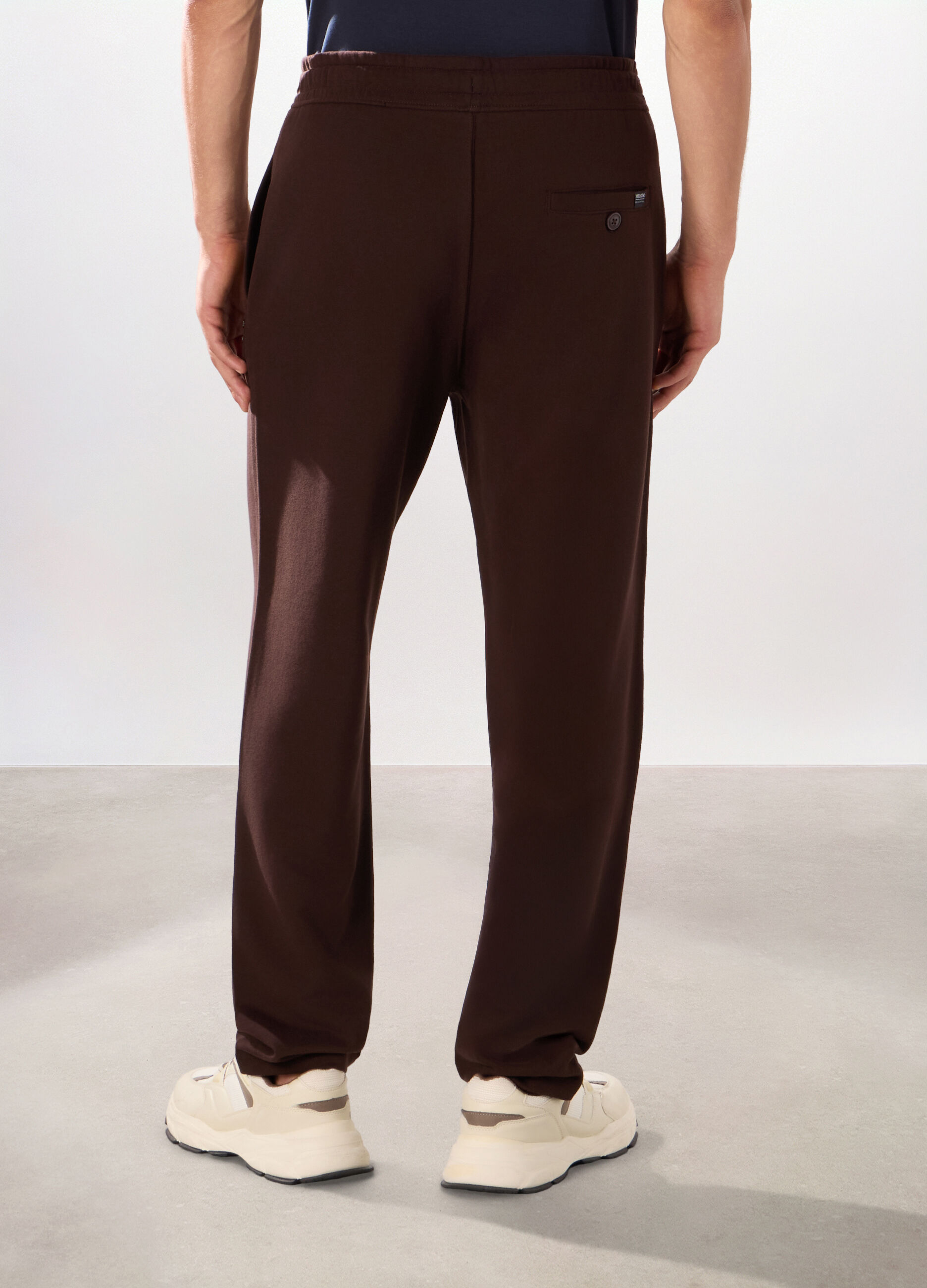 Jogger in puro cotone uomo_1