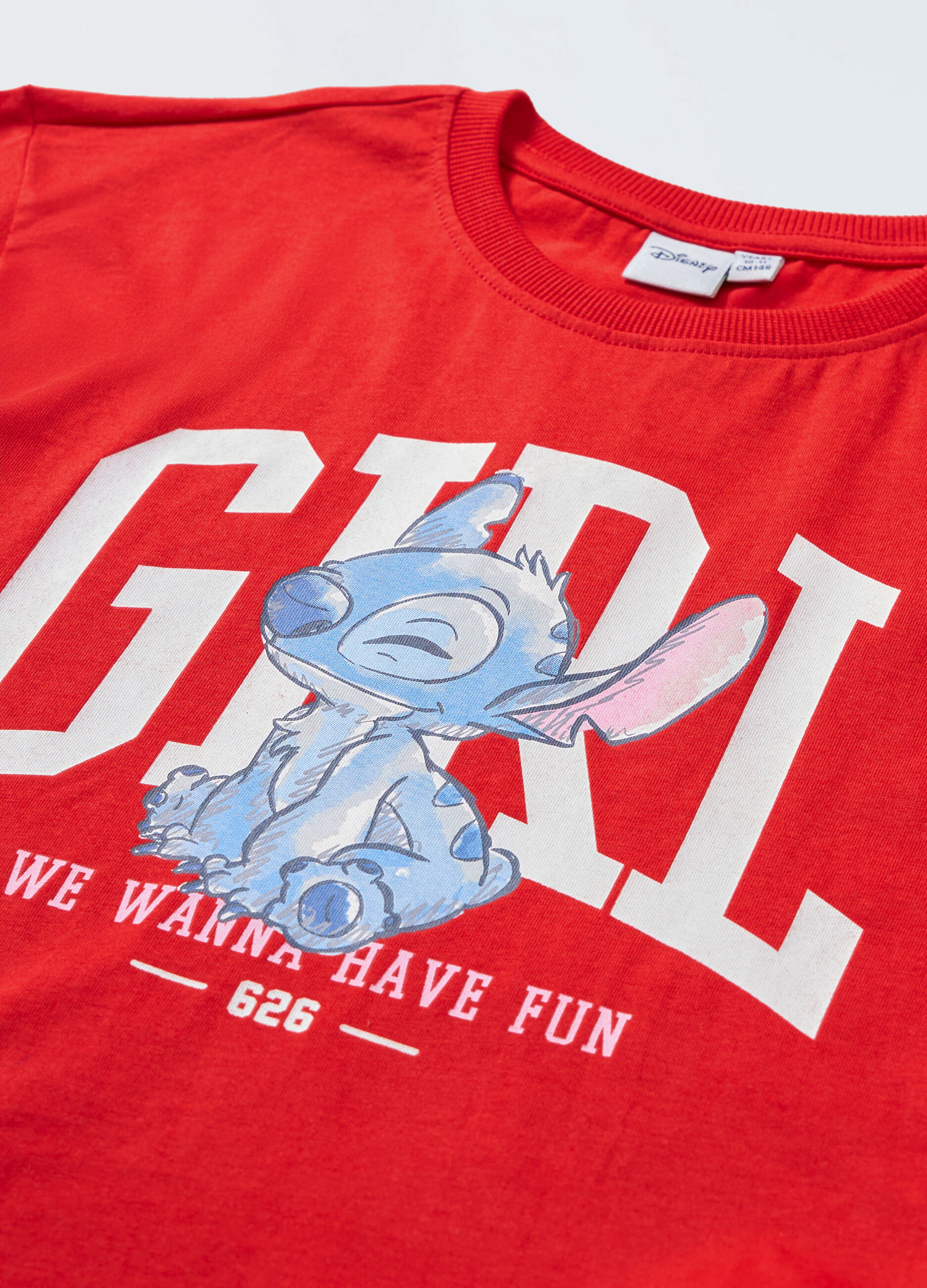 T-shirt in jersey di puro cotone ragazza_1