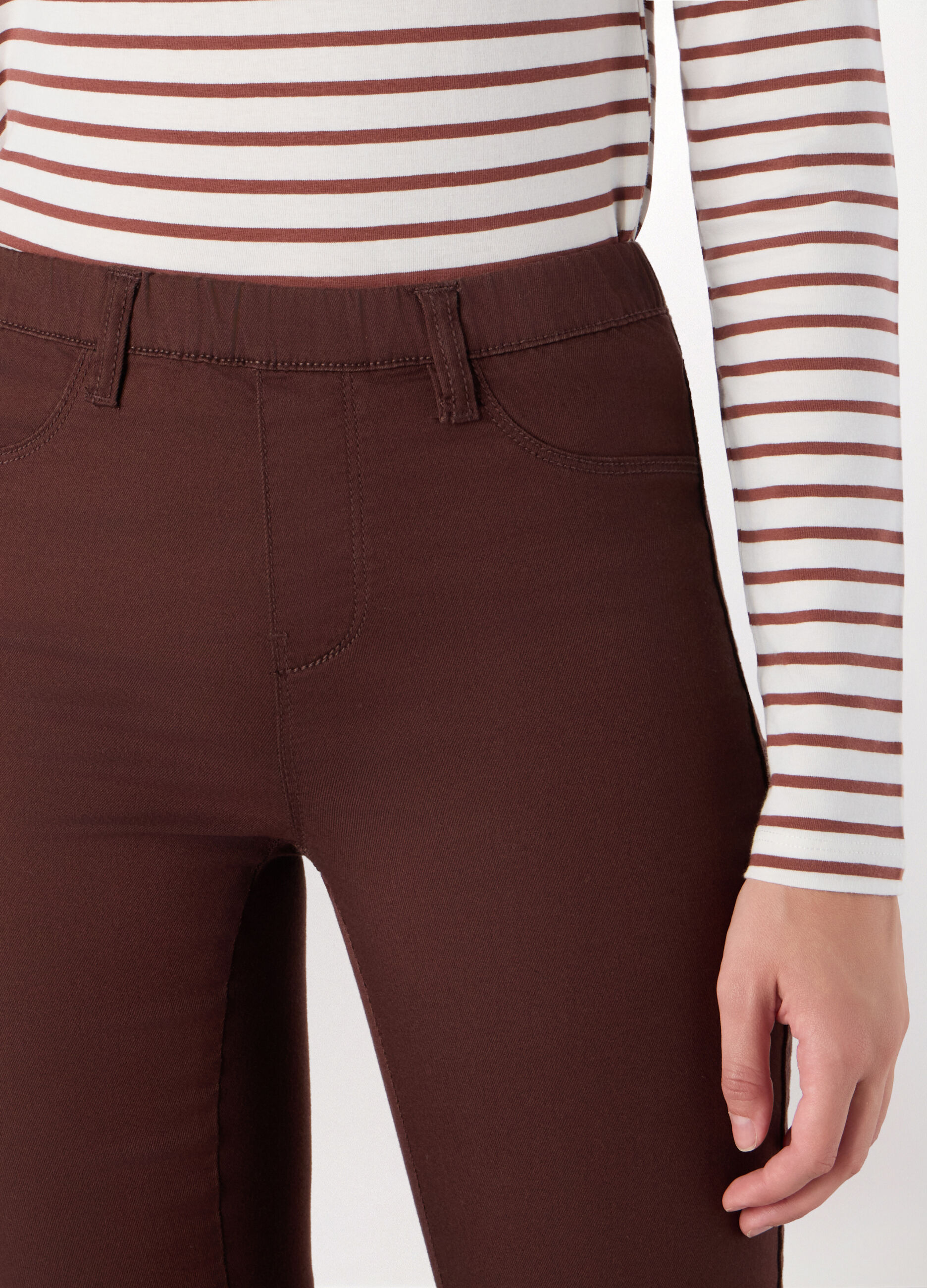 Treggings in cotone stretch donna_2
