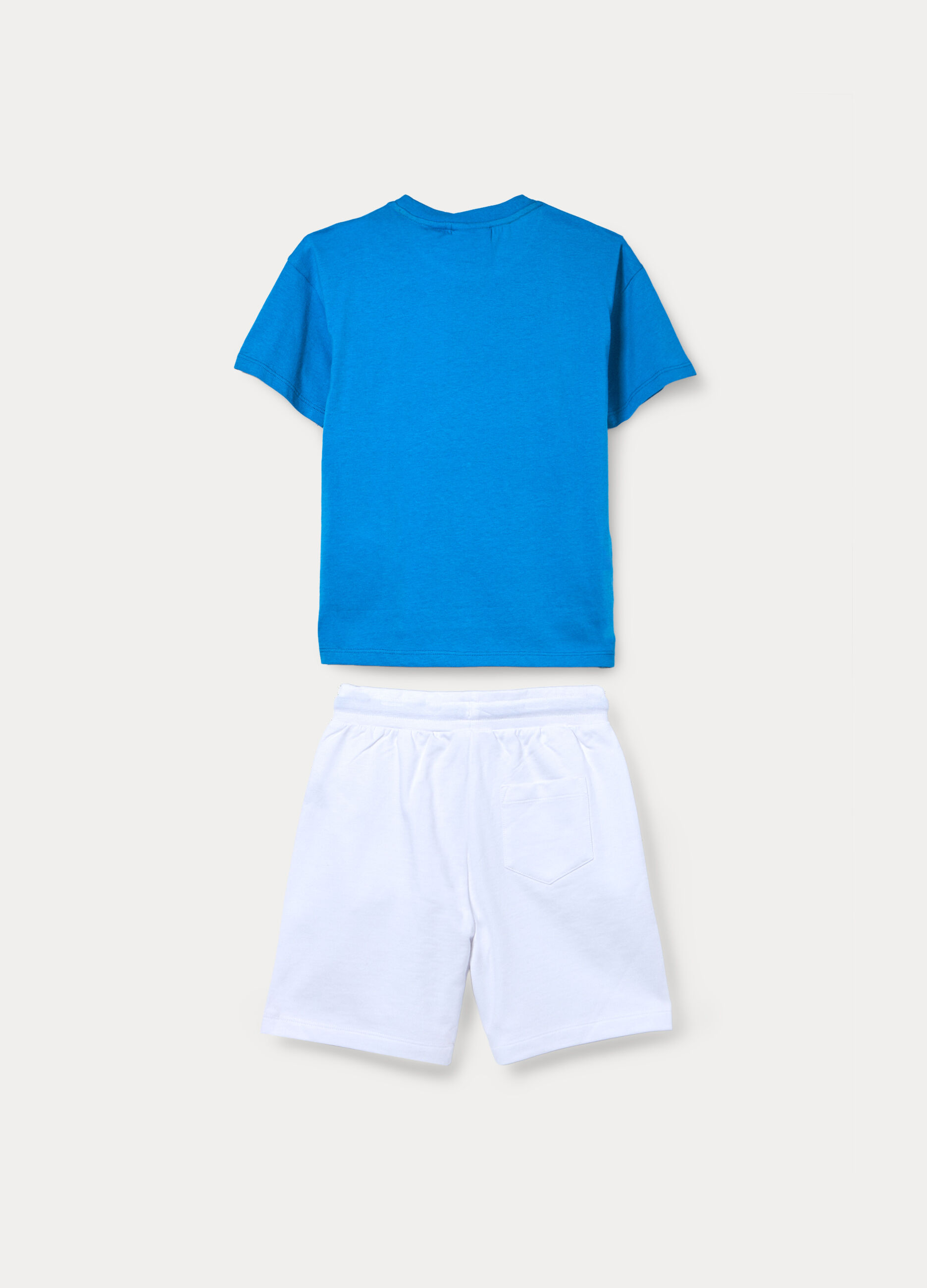 Jogging set Super Mario in jersey di puro cotone bambino_1