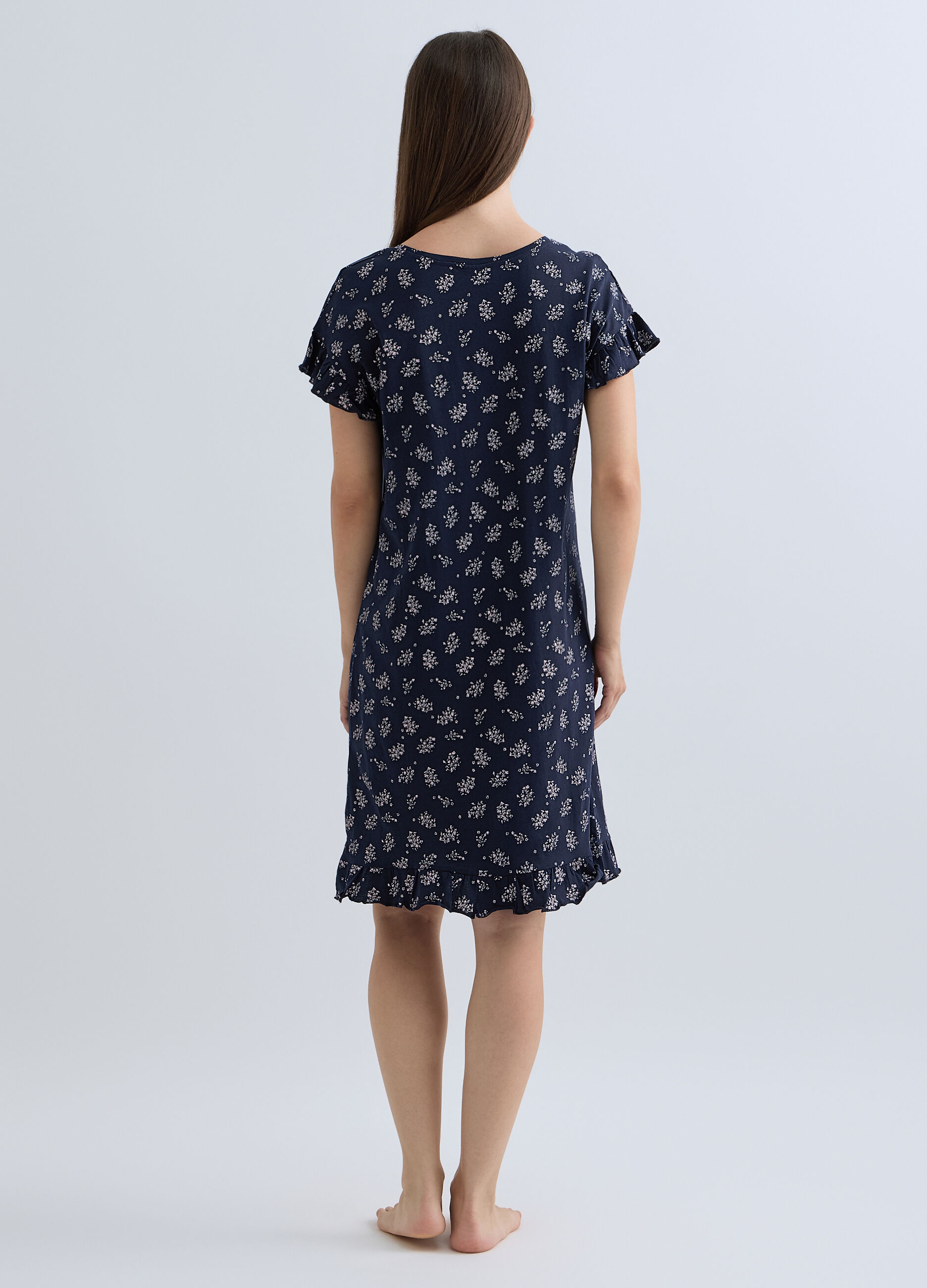Camicia da notte corta donna _1