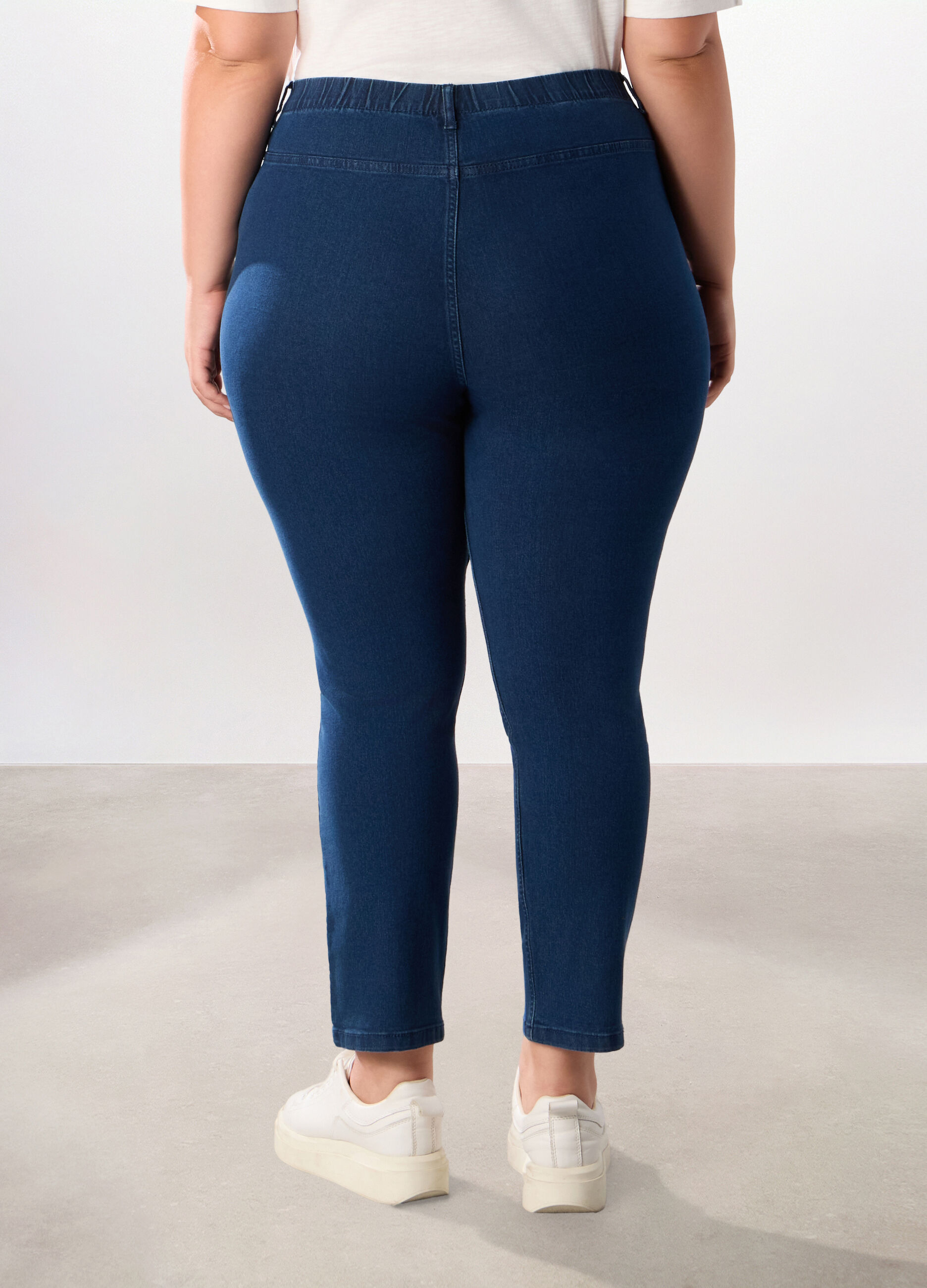 Jeggings in cotone donna curvy_1
