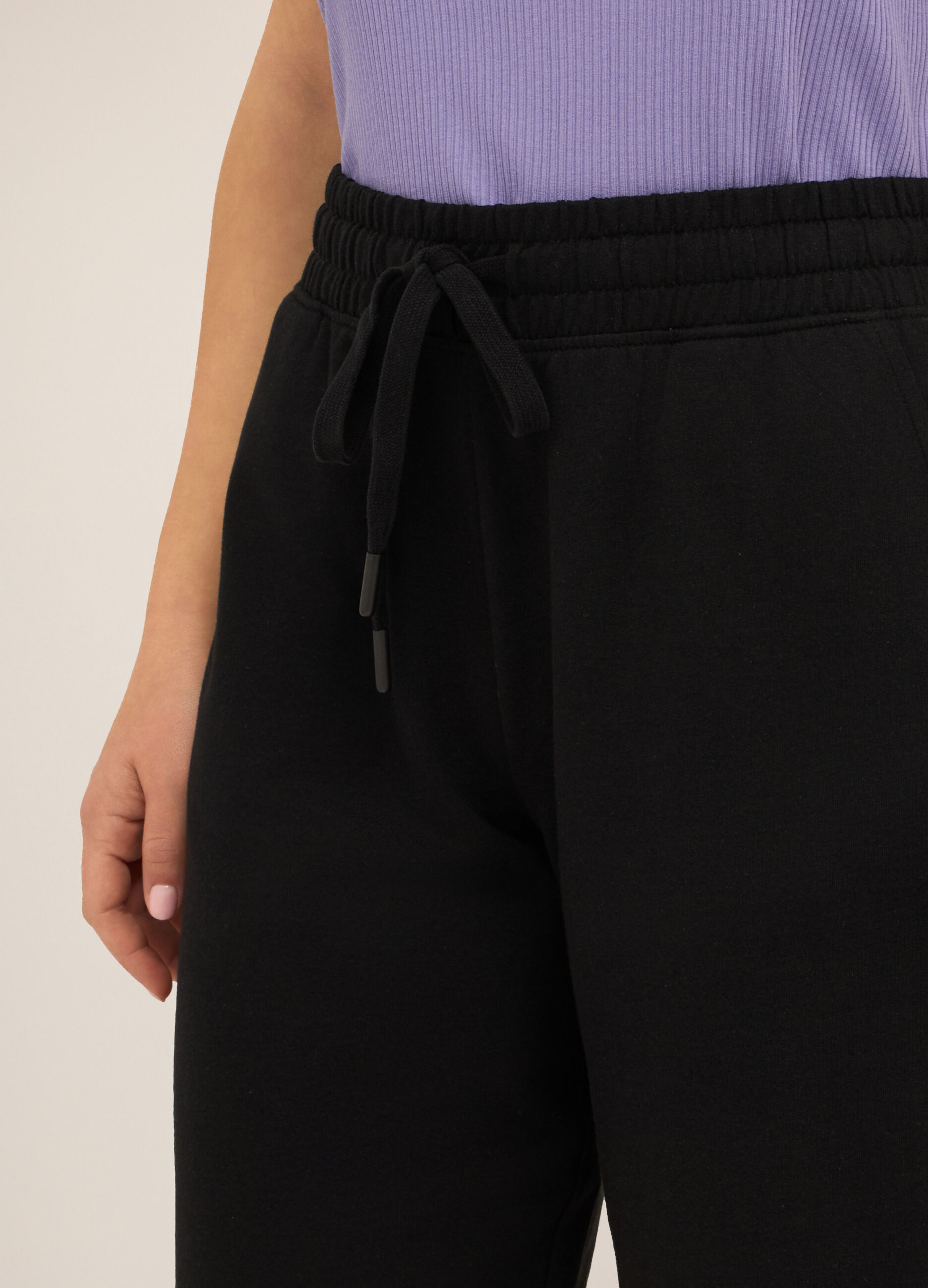 Bermuda in french terry misto cotone donna_2