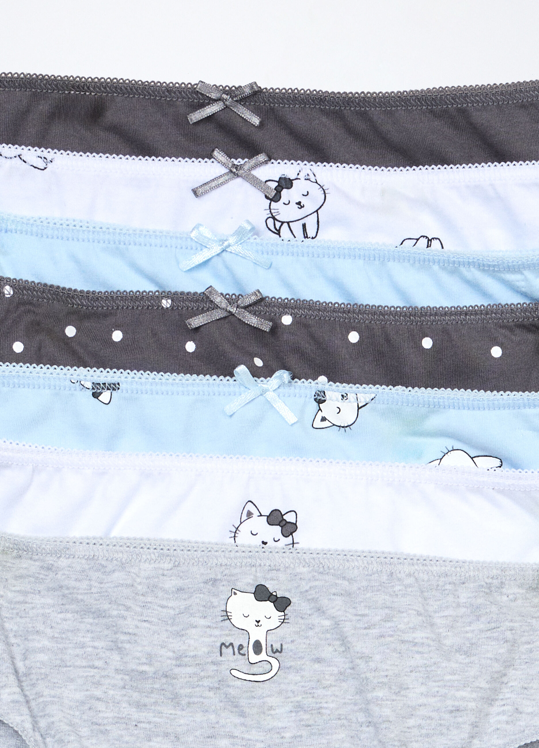 Pack 7 slip in puro cotone ragazza_3