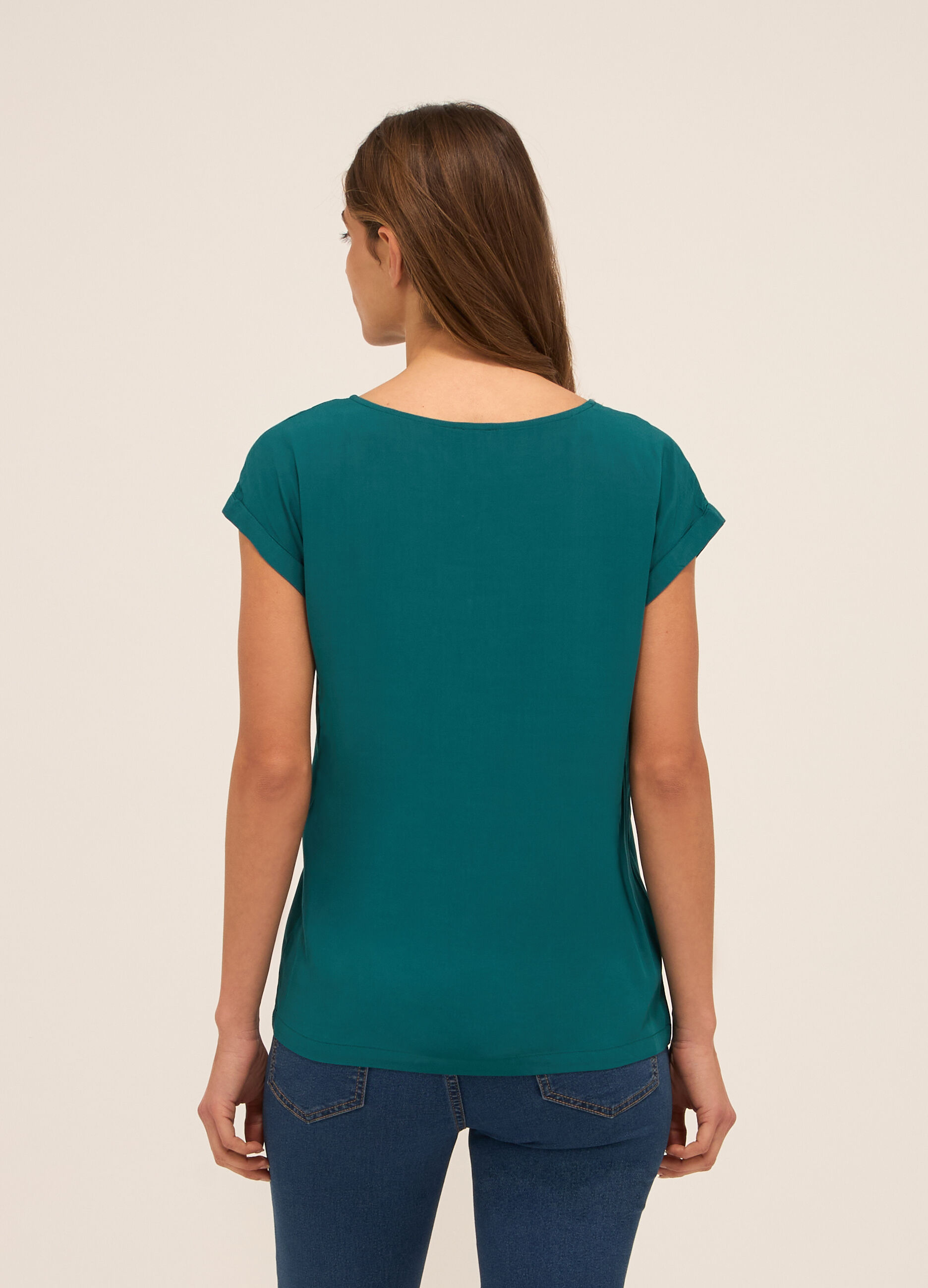 Blusa in pura viscosa donna_1