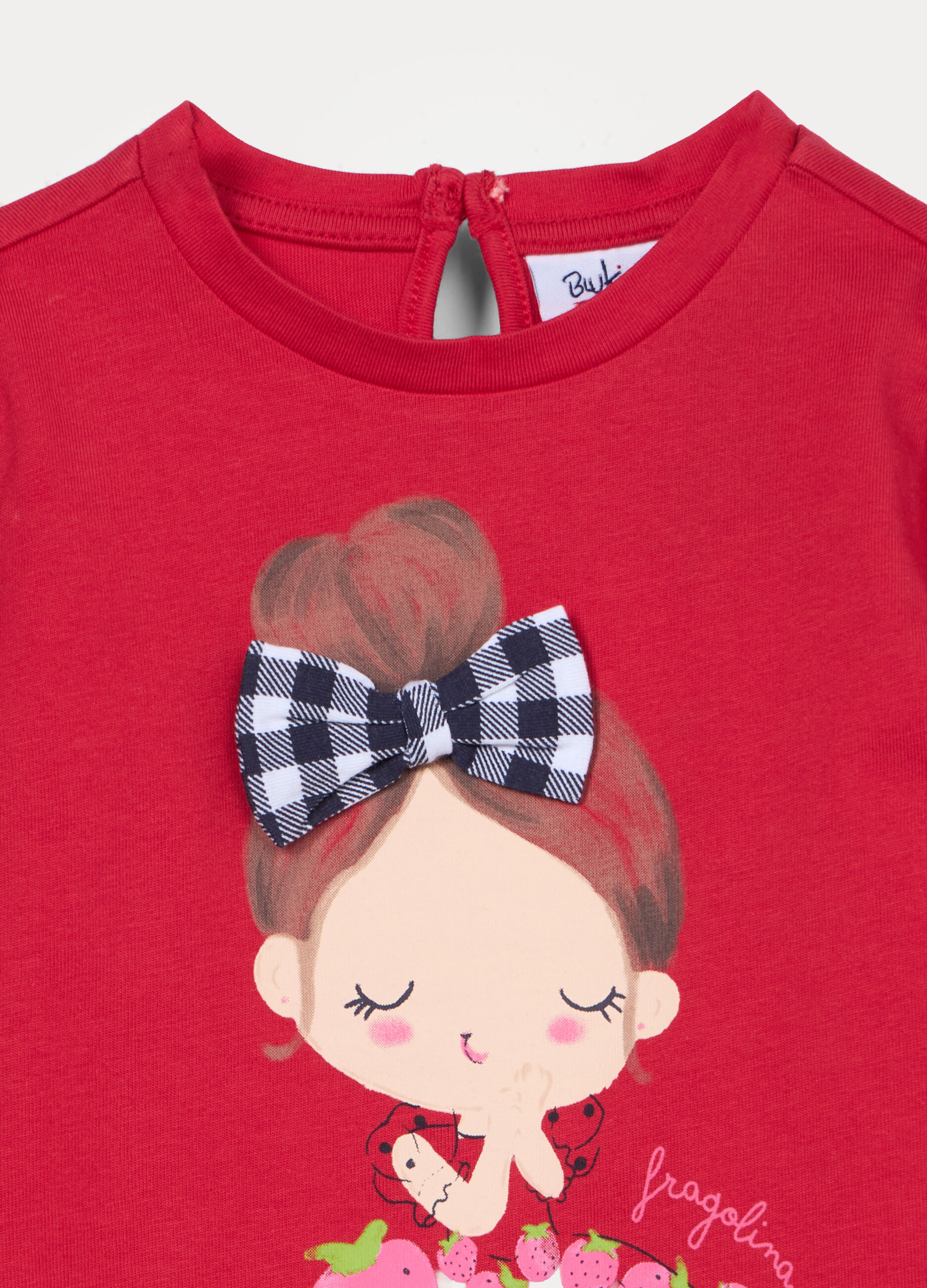 T-shirt in jersey di puro cotone bimba_2