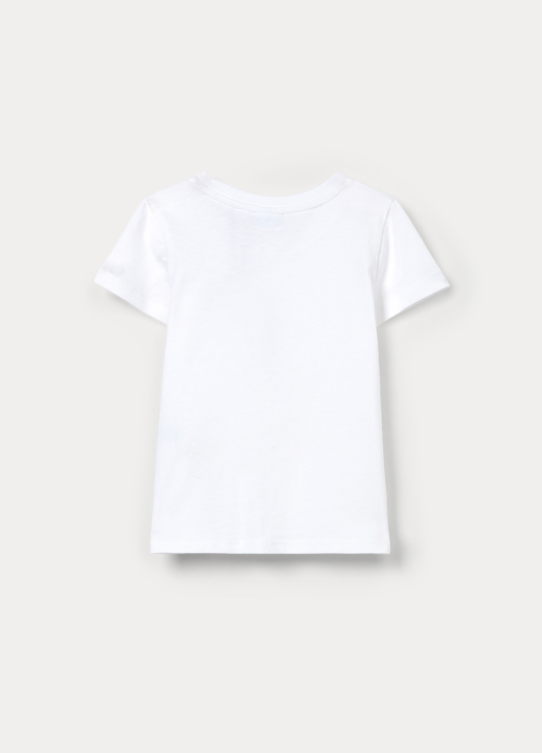 T-shirt in jersey di puro cotone bimba_1