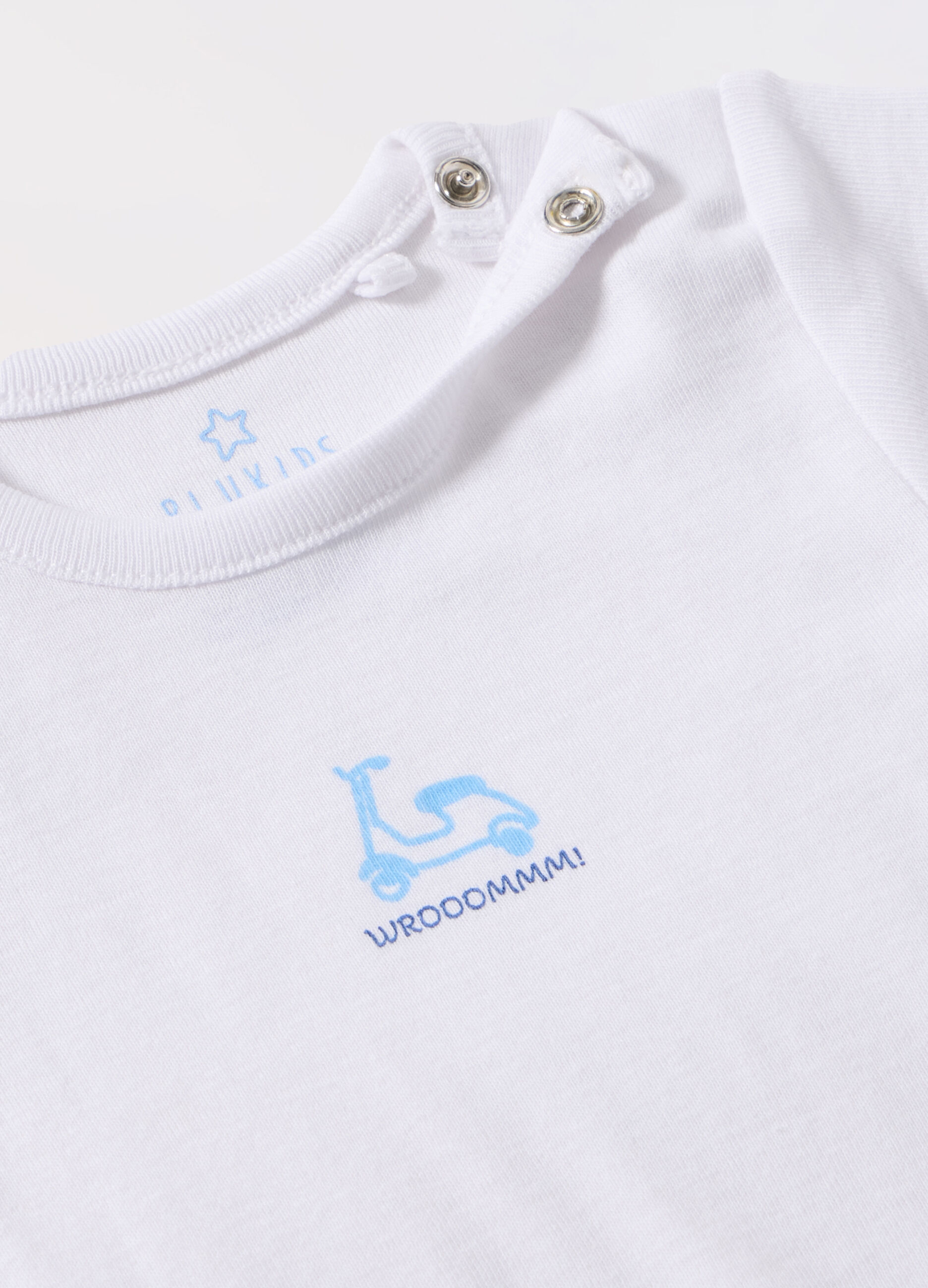 Body in puro cotone neonato