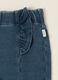 Jeans denim blu in cotone elasticizzato da neonata slim fit_2