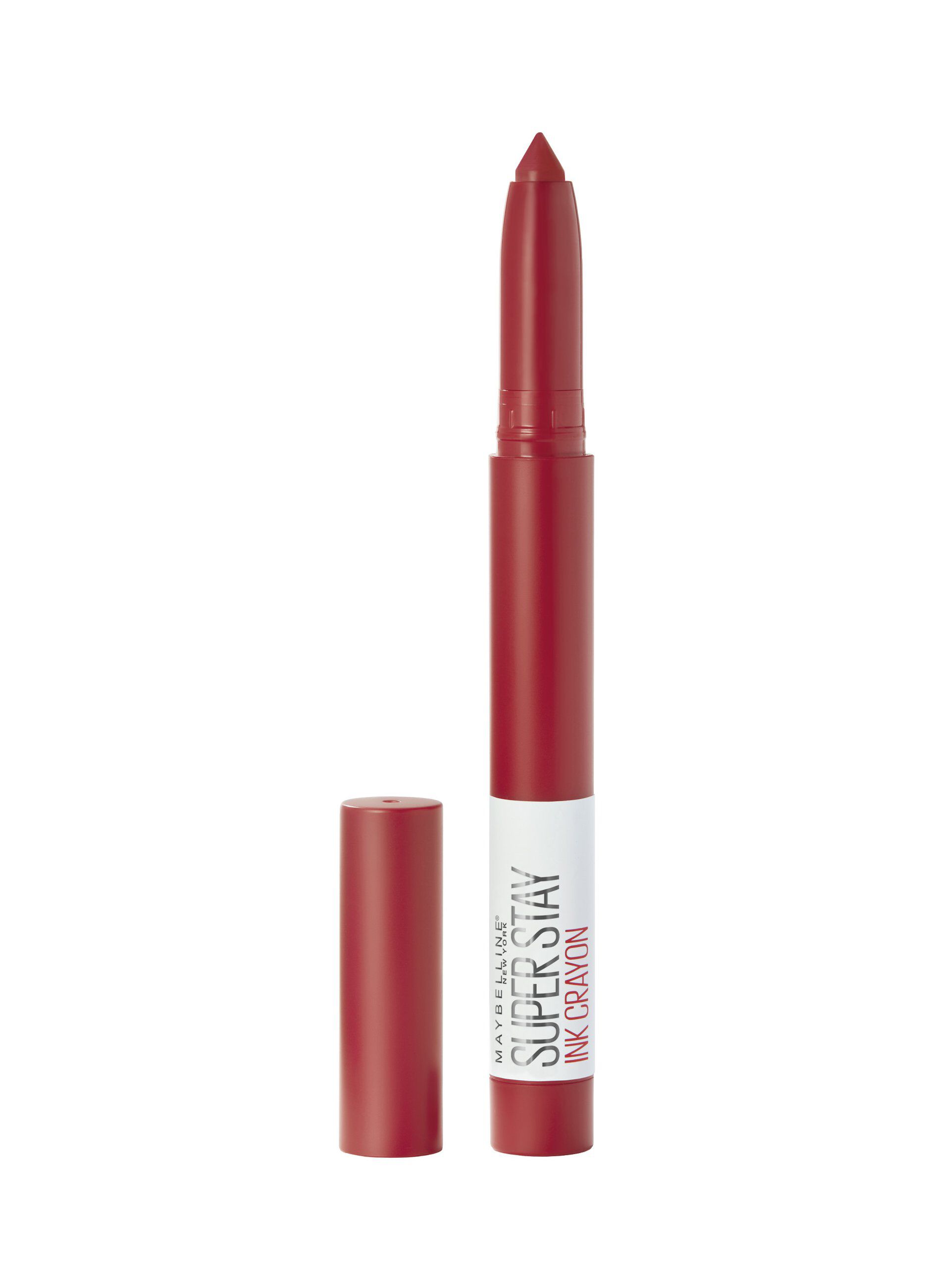 Maybelline New York SuperStay Ink Crayon, rossetto in penna a lunga tenuta, Hustle in Heels (45)._1