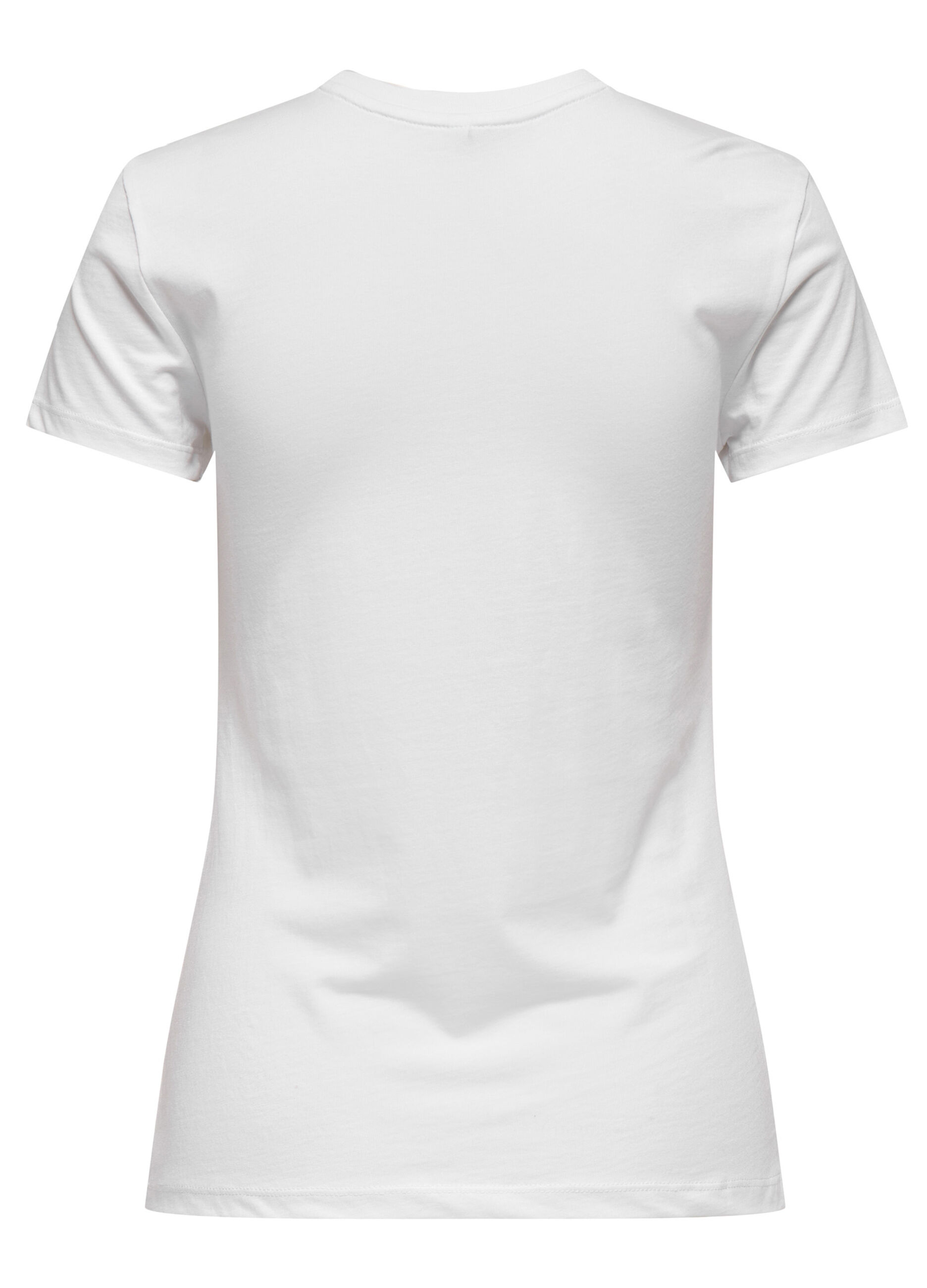 T-shirt con strass donna_6