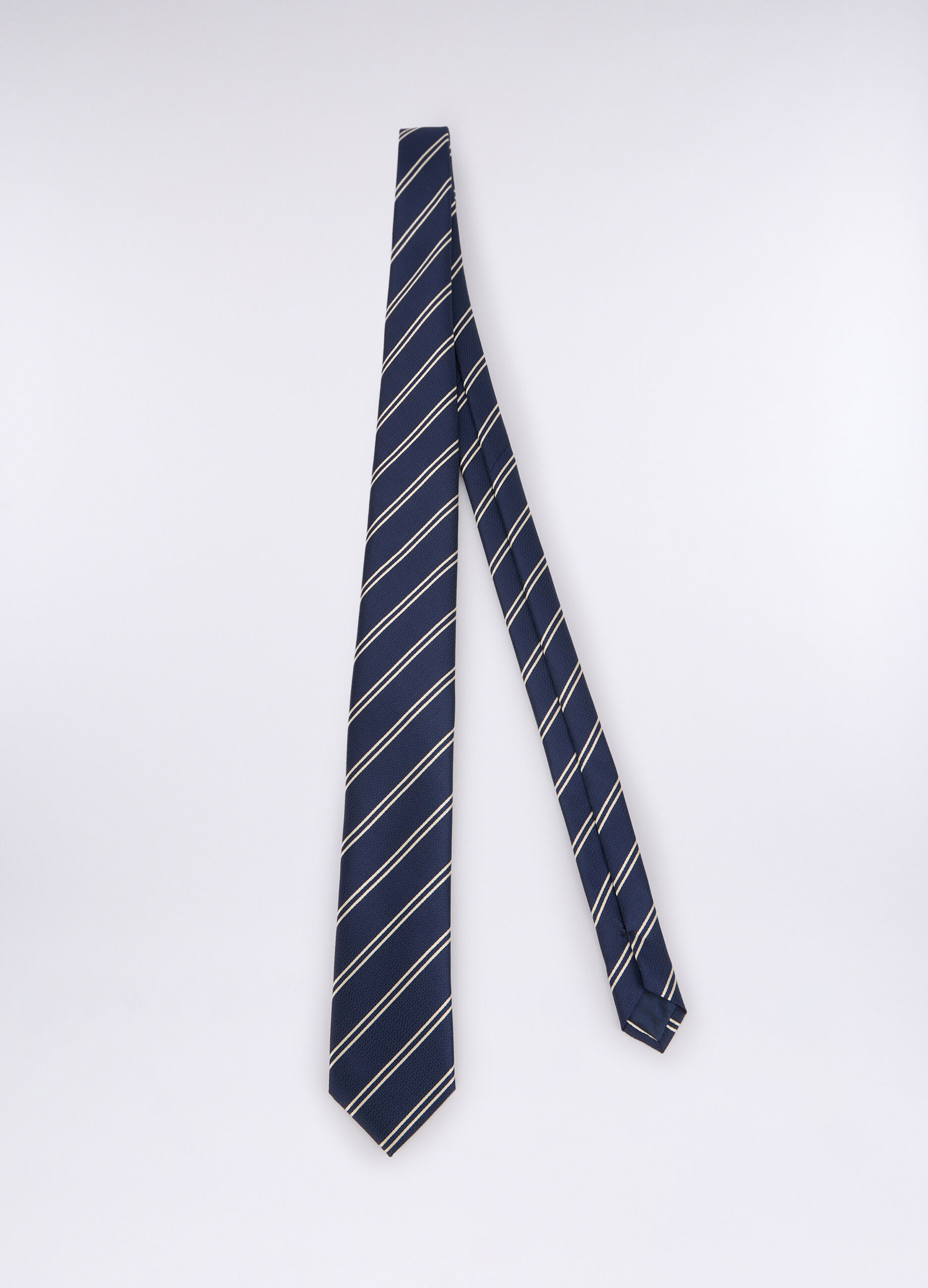 Cravatta a righe uomo_0