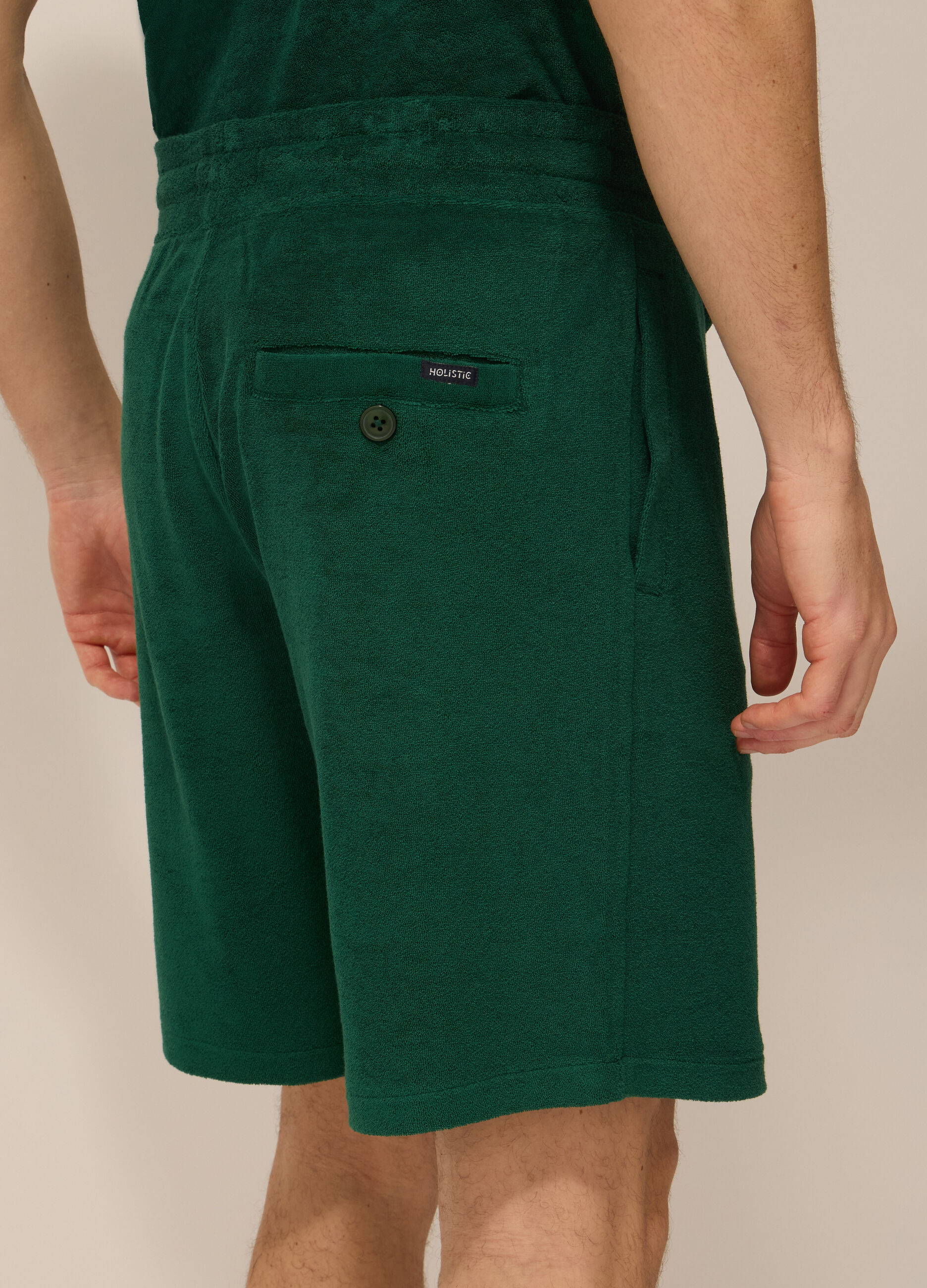 Short in spugna di cotone uomo_2