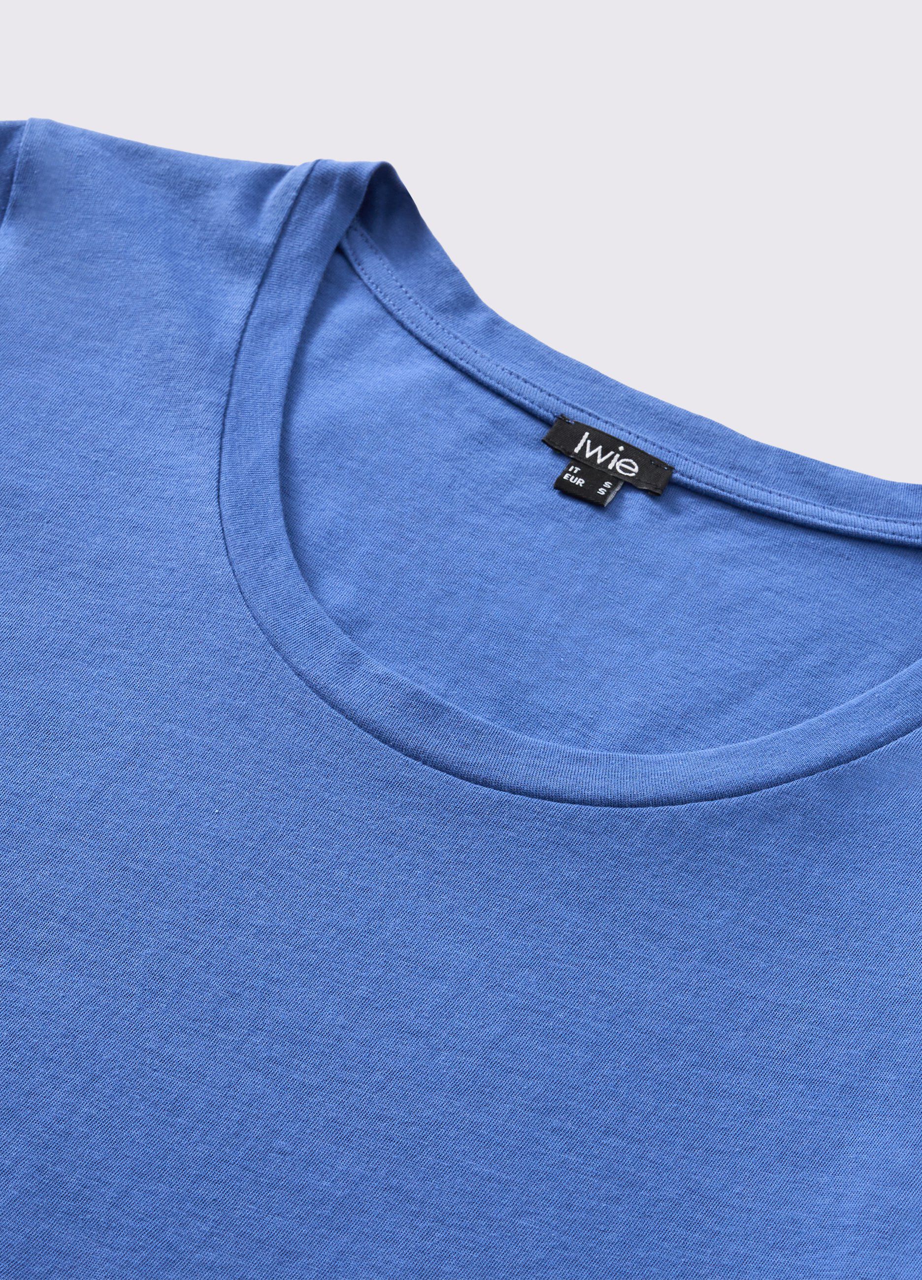 T-shirt in puro cotone donna_1